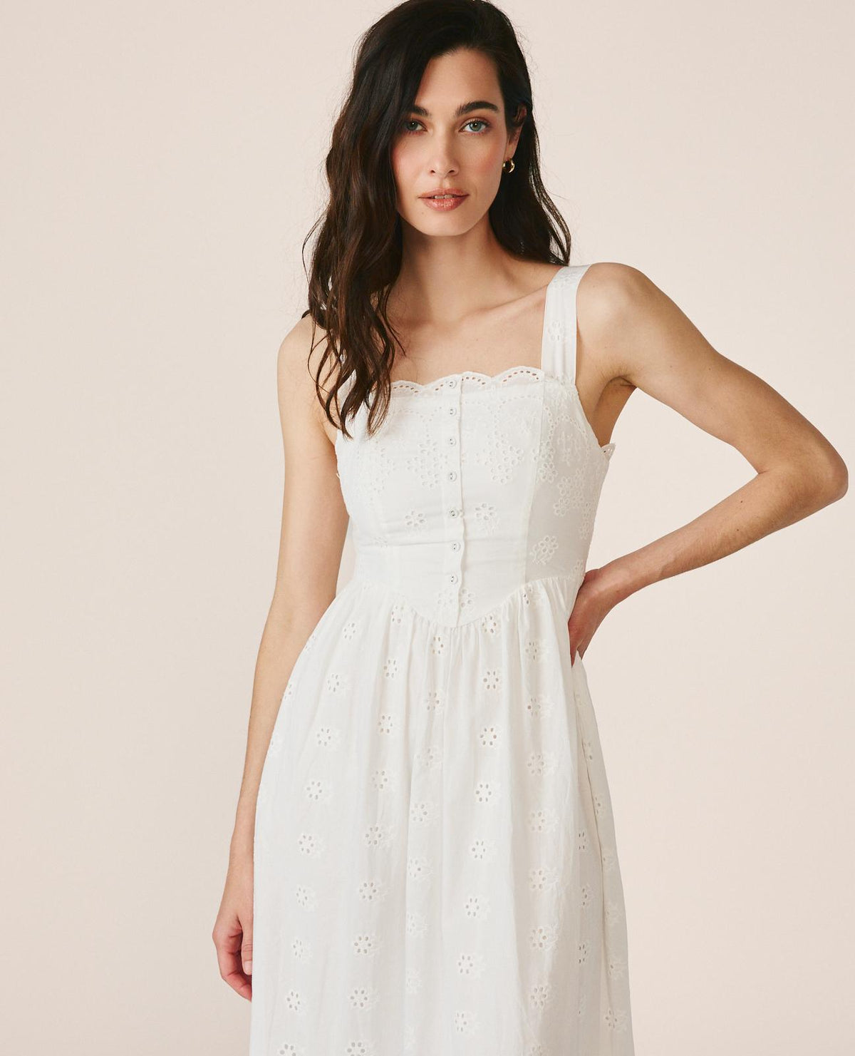 VESTIDO BORDADO INGLÉS