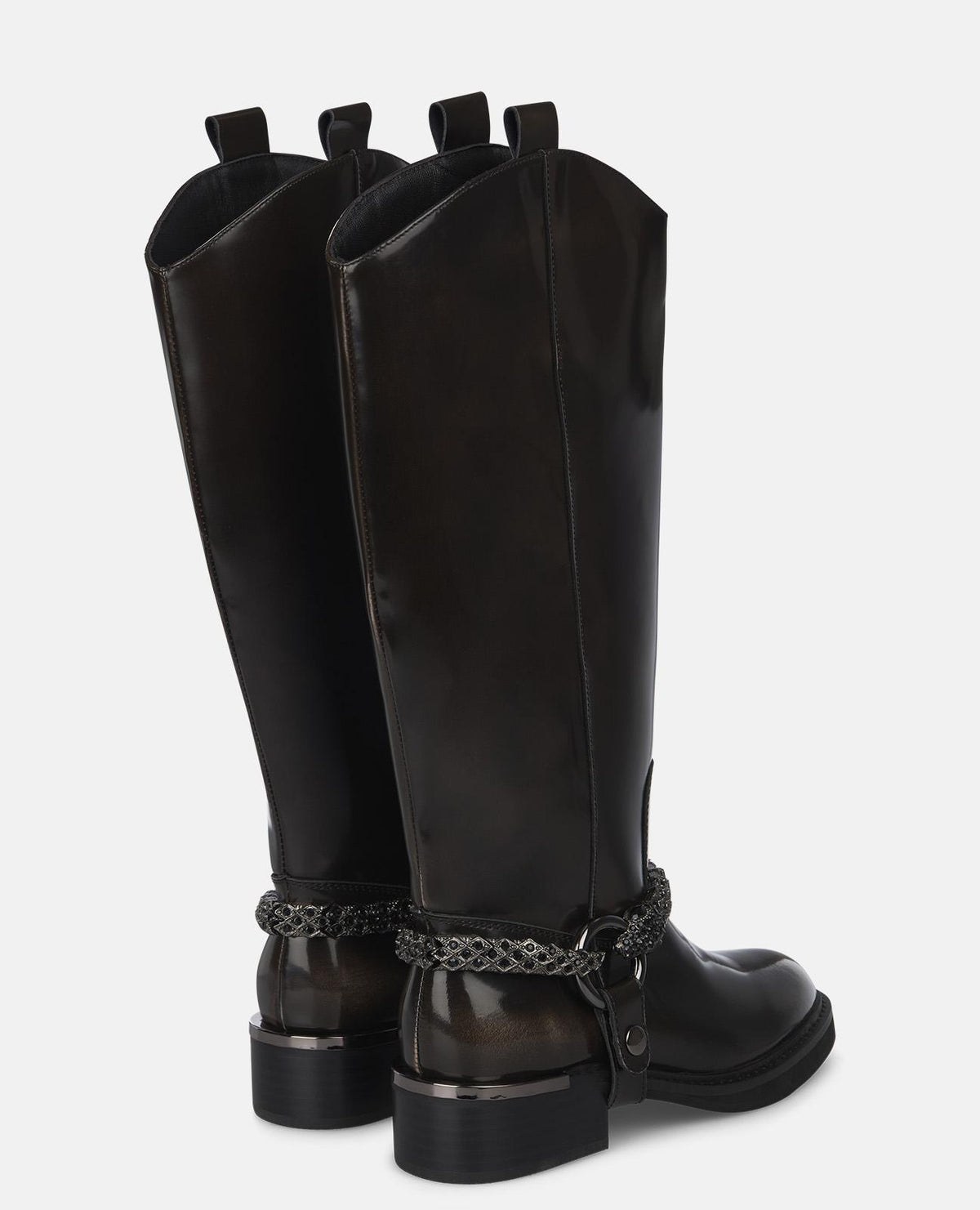 BOTA PLANA DETALLE SERPIENTE