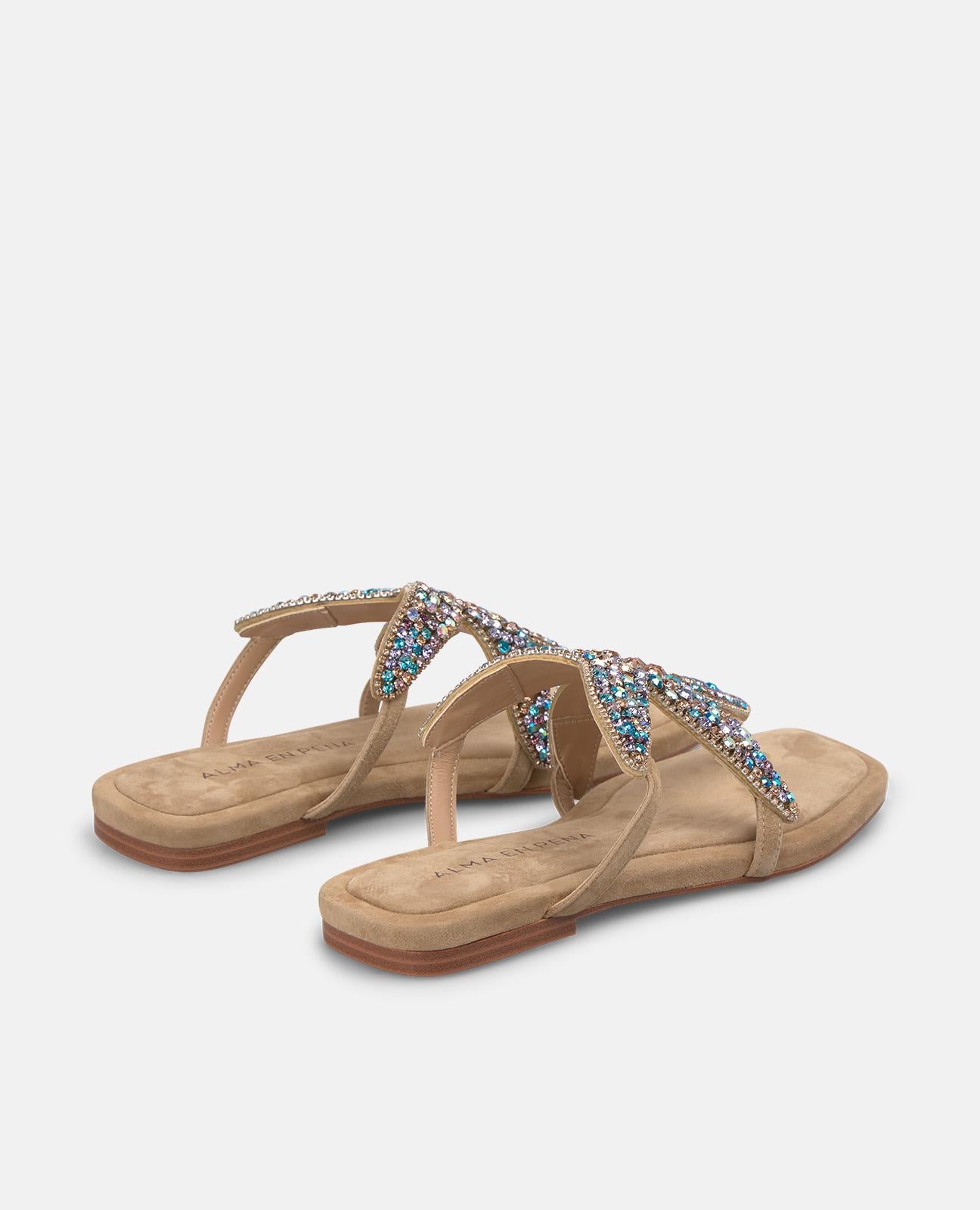 SANDALIA PLANA ESTRELLA