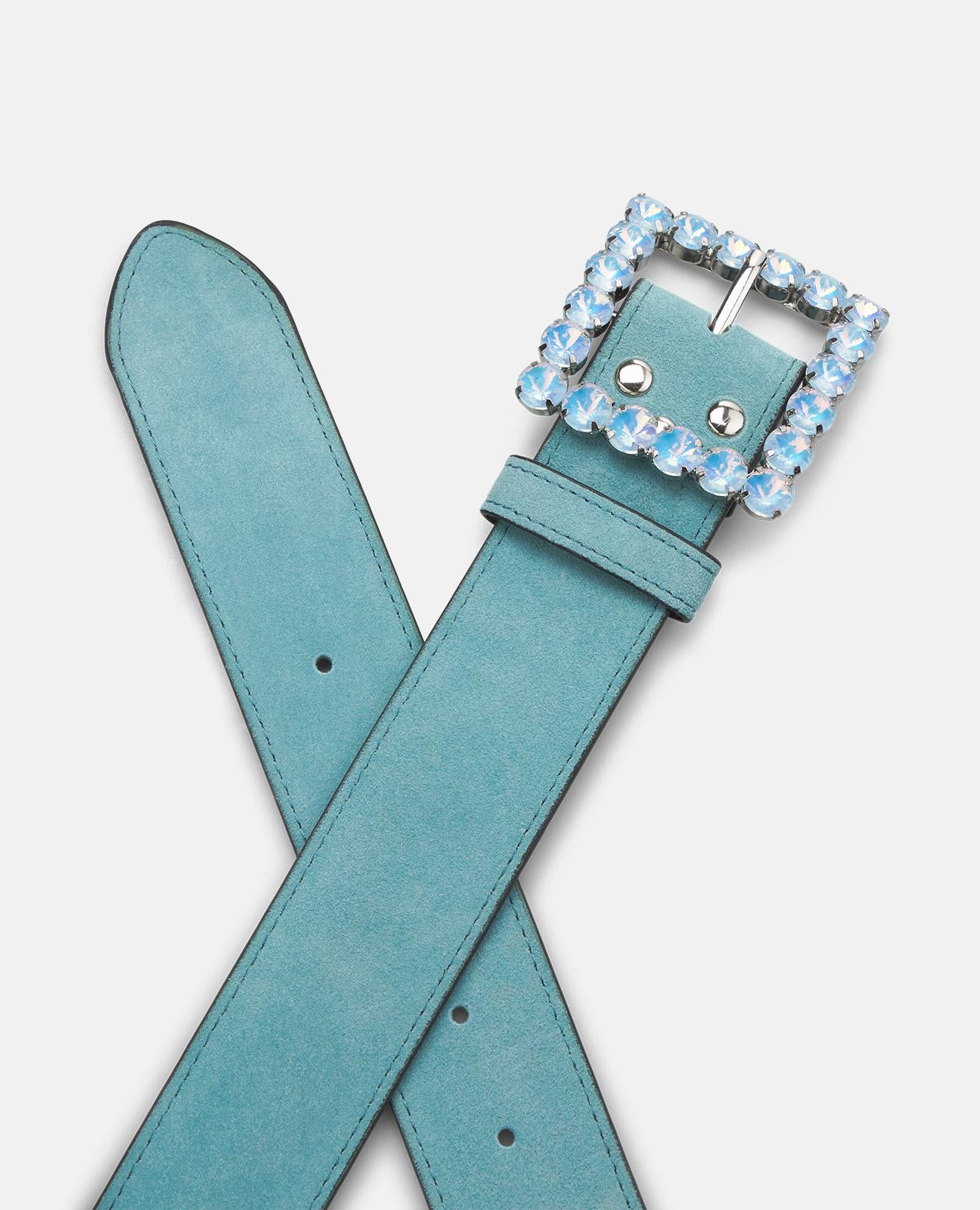 CINTURA CON FIBBIA DI PERLINE