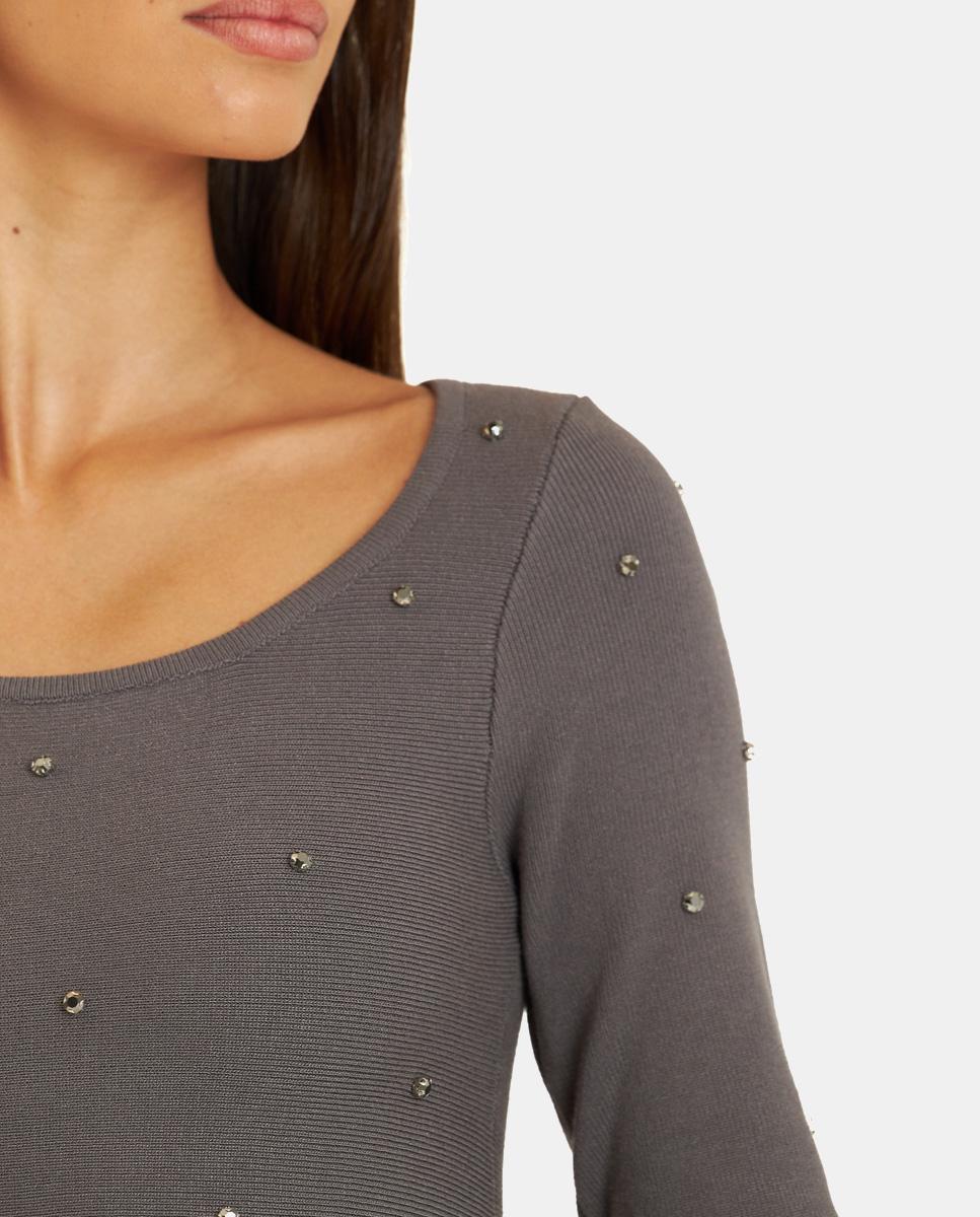 LONG SLEEVE KNITTED TOP