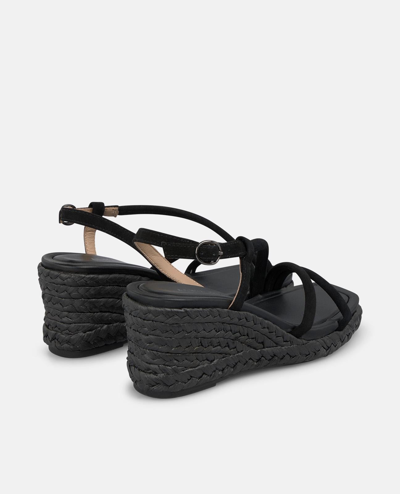 SANDALIA CUÑA TUBULAR