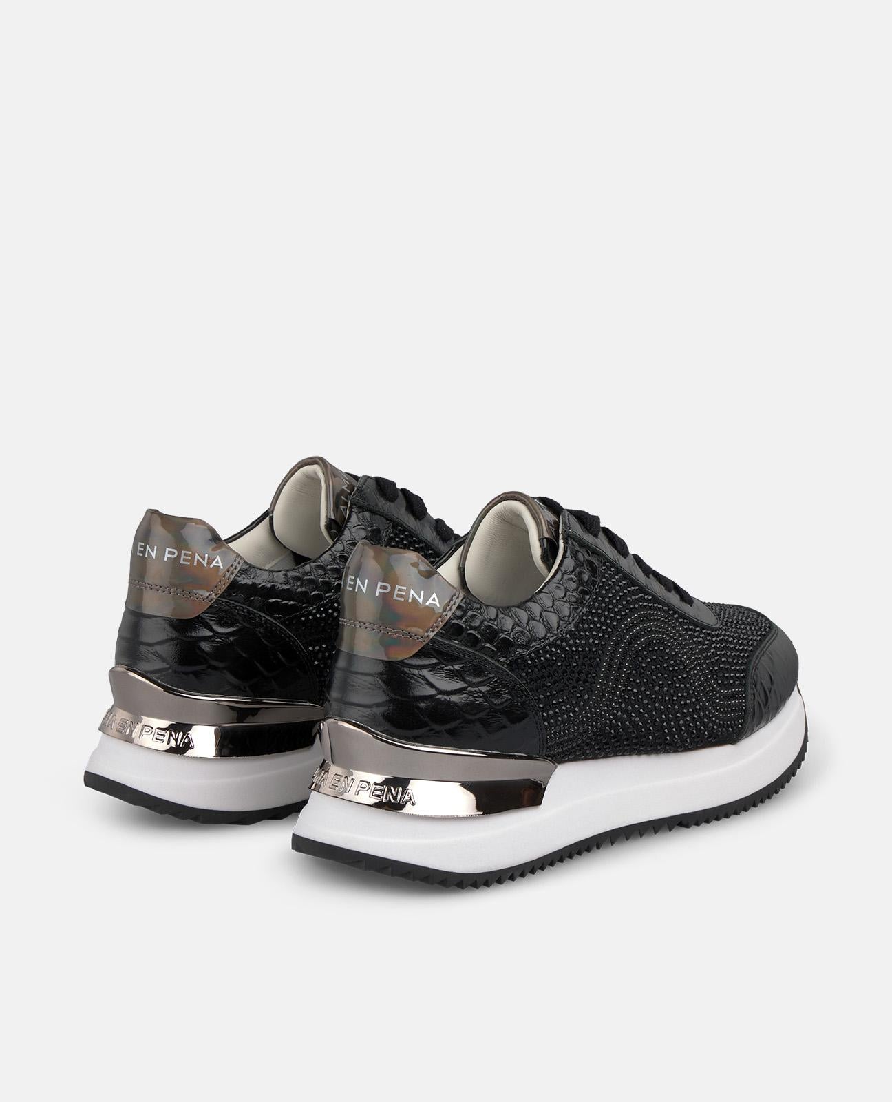 SNEAKER PRINTED WITH RHINESTONES