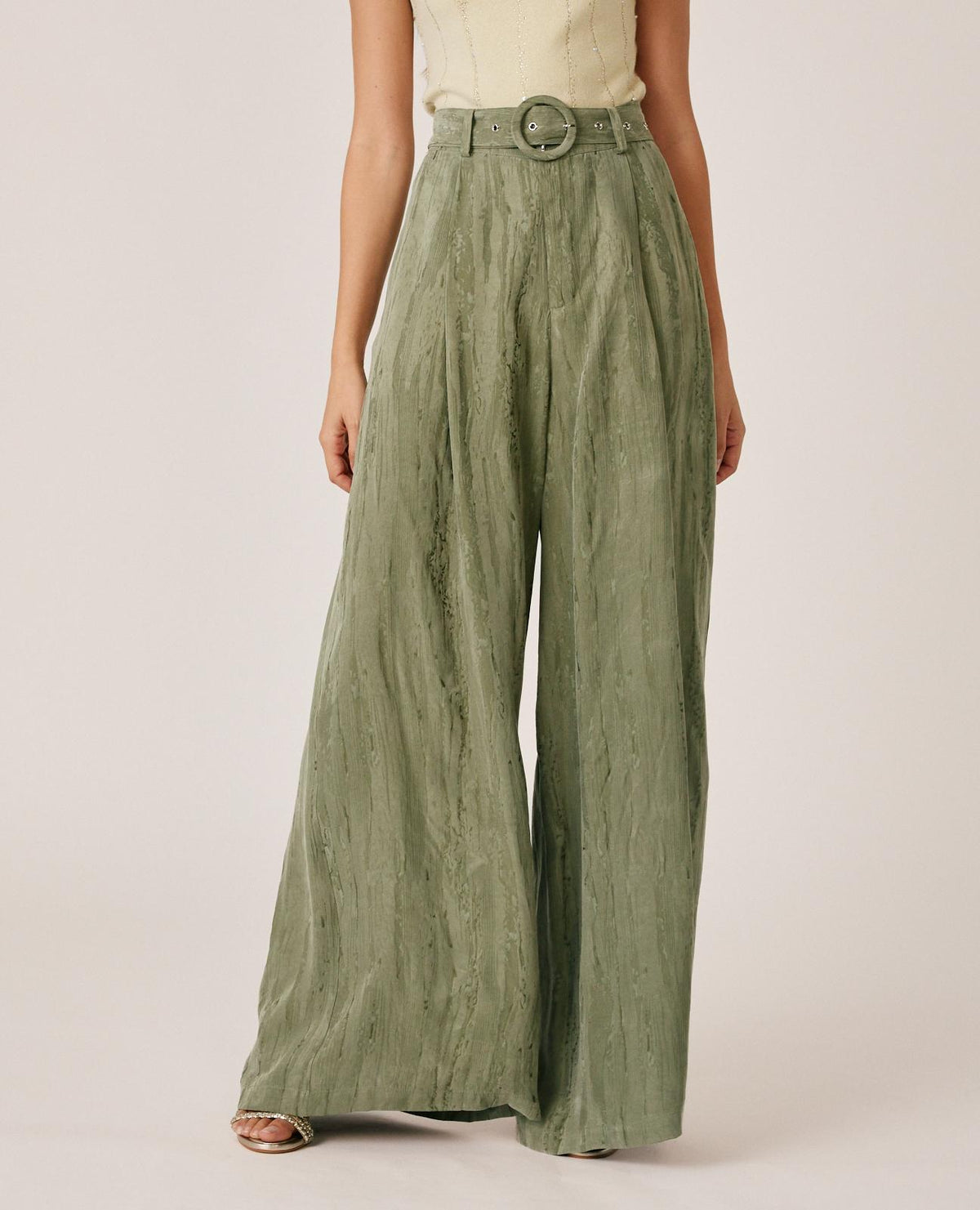 PANTALÓN FLUIDO JACQUARD
