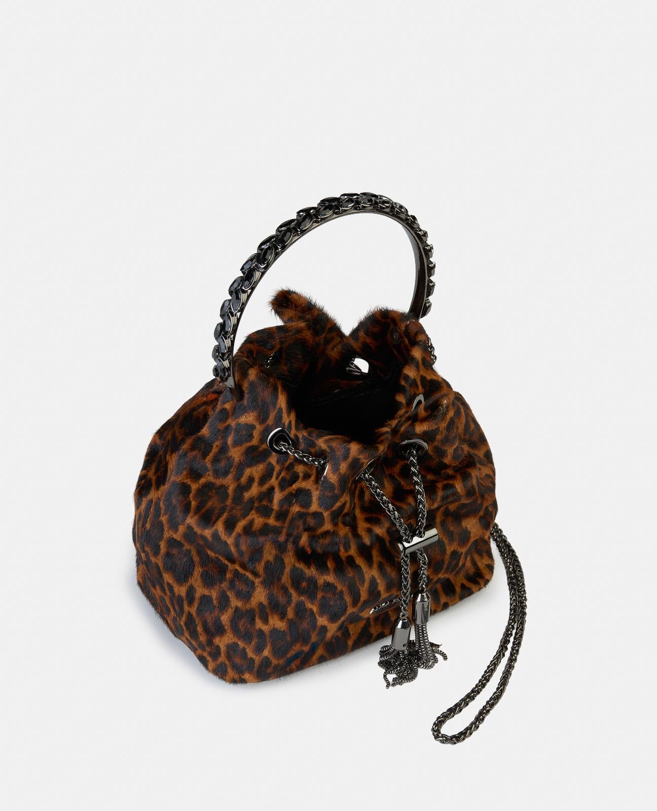 BOWLER-TASCHE MIT ANHÄNGER-DETAIL