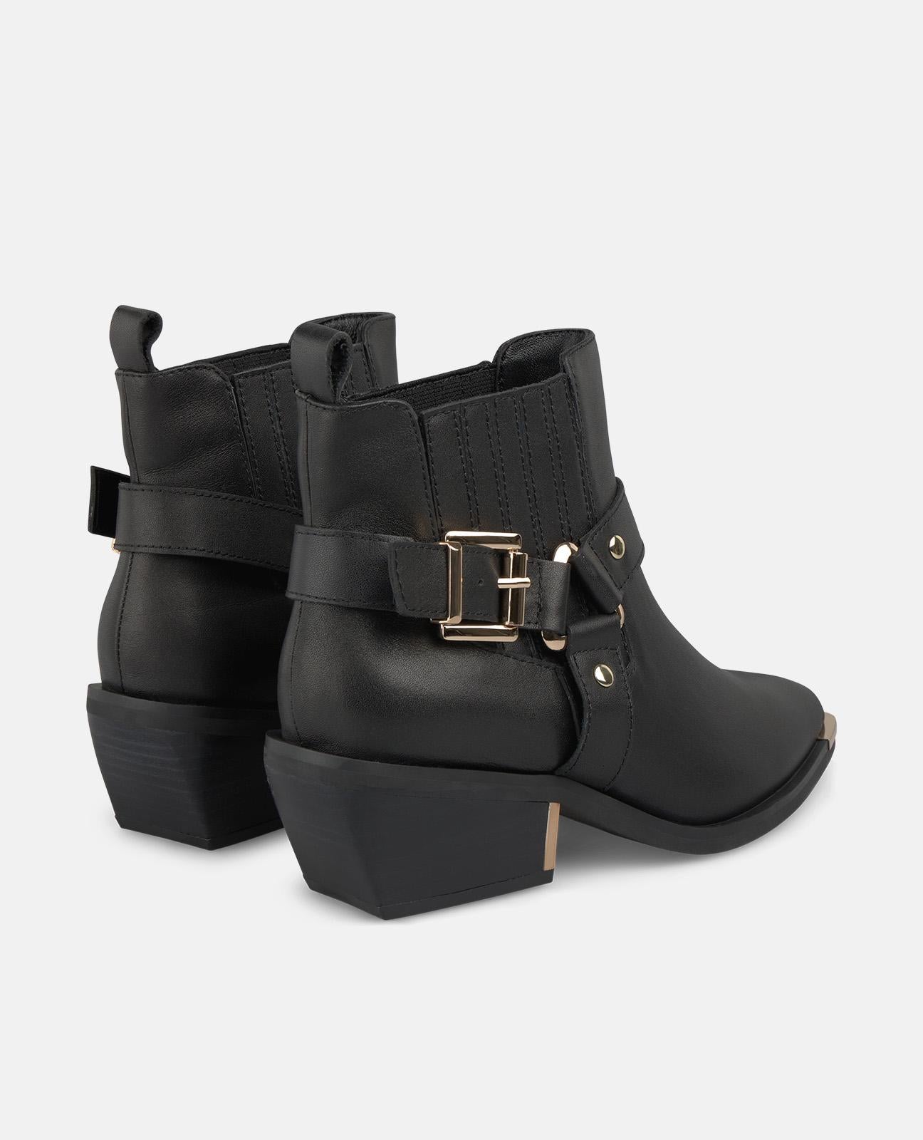 BOTÍN CON HEBILLA PLANO