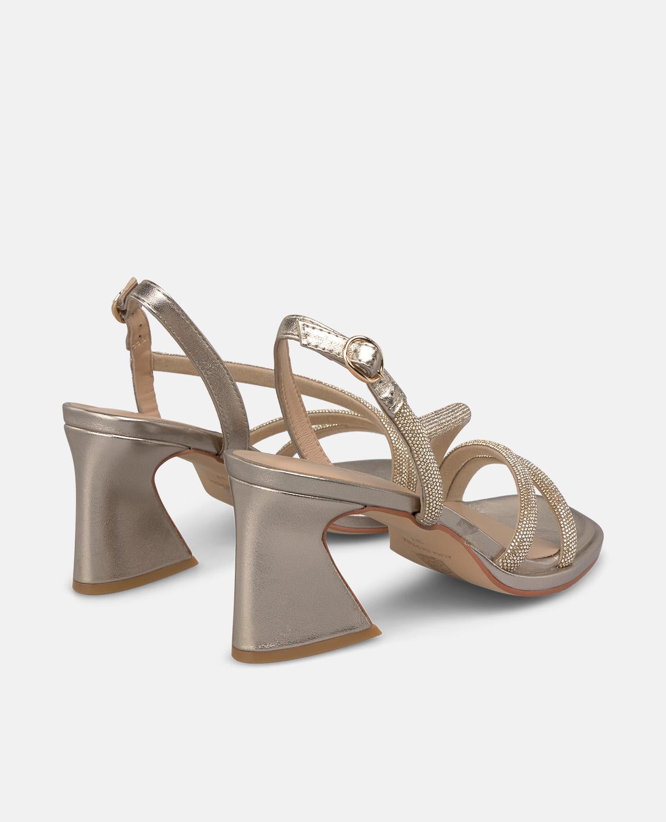 SANDALIA TUBULAR METALICA