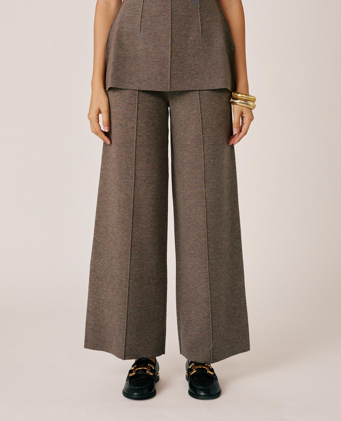 PANTALÓN PUNTO WIDE LEG