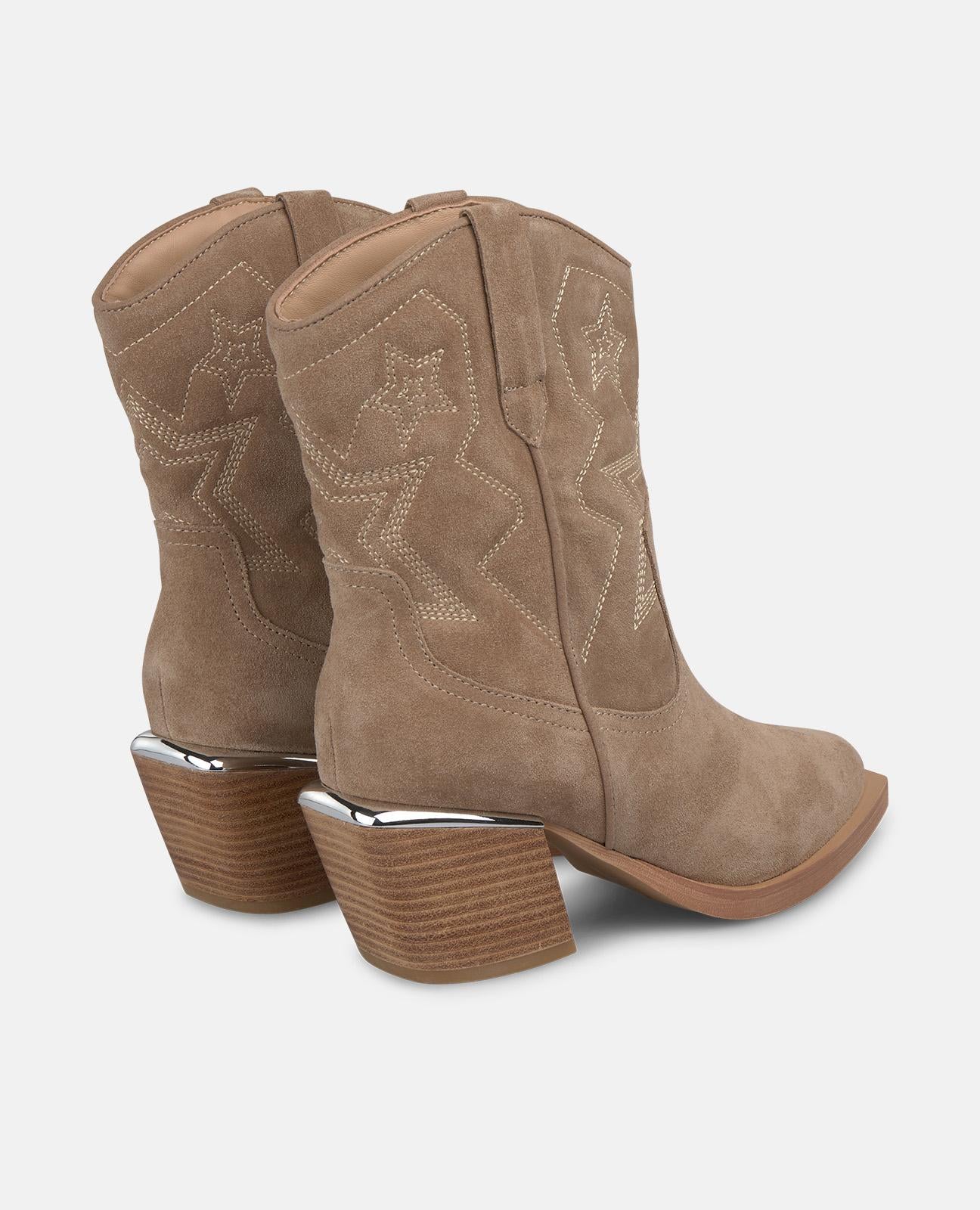 BOTA DE TORNOZELO DE SALTO BAIXO