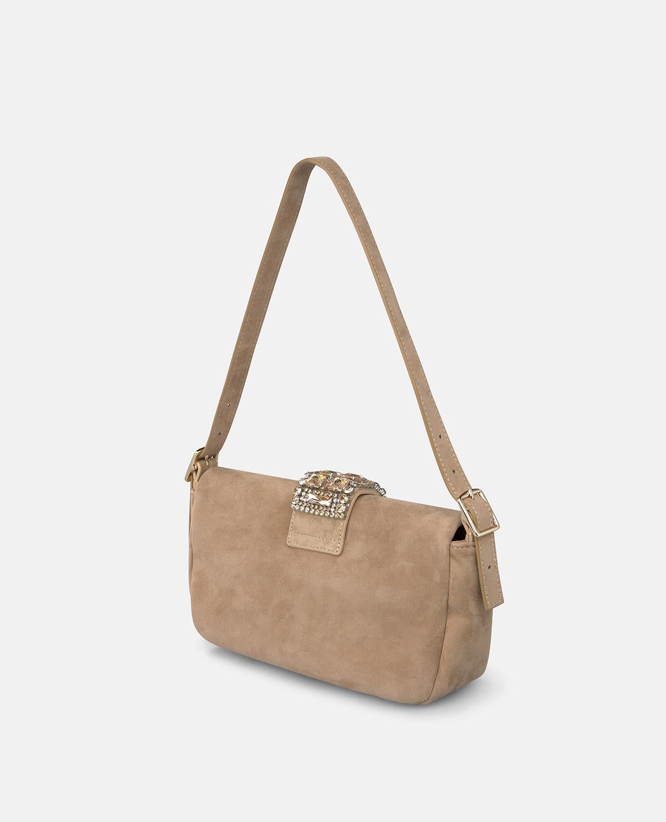 BOLSO DE HOMBRO DETALLE PEDRERÍA