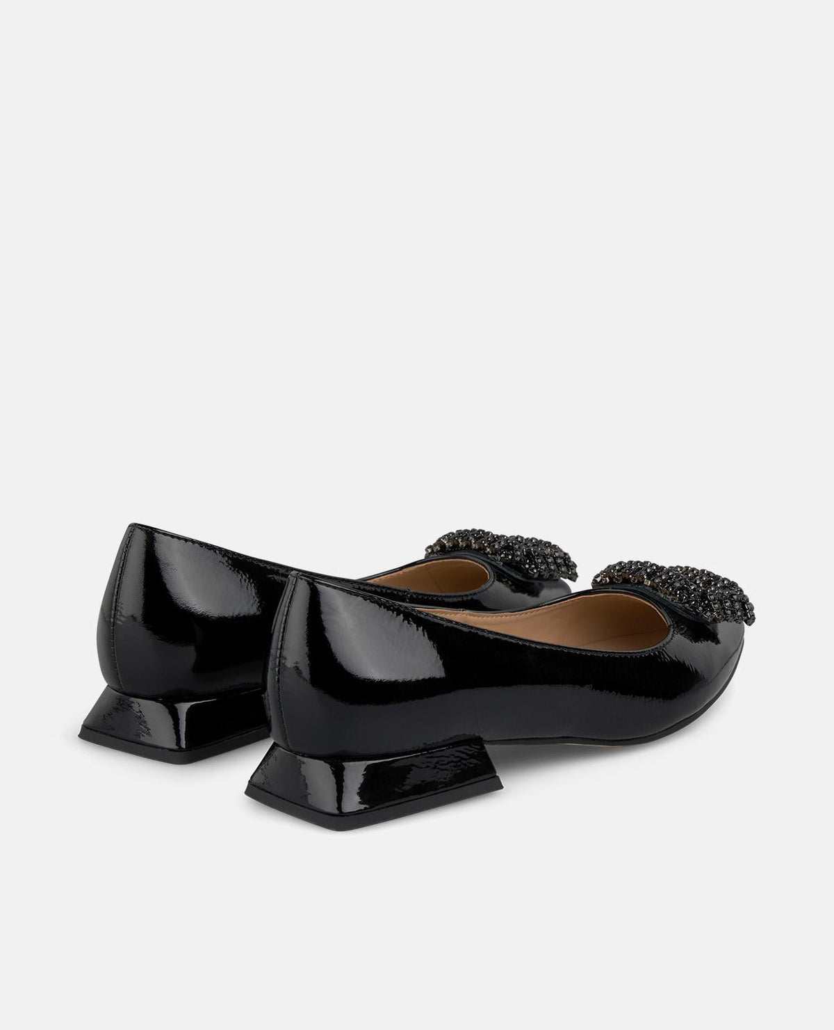 ZAPATO PLANO ADORNO CIRCULAR