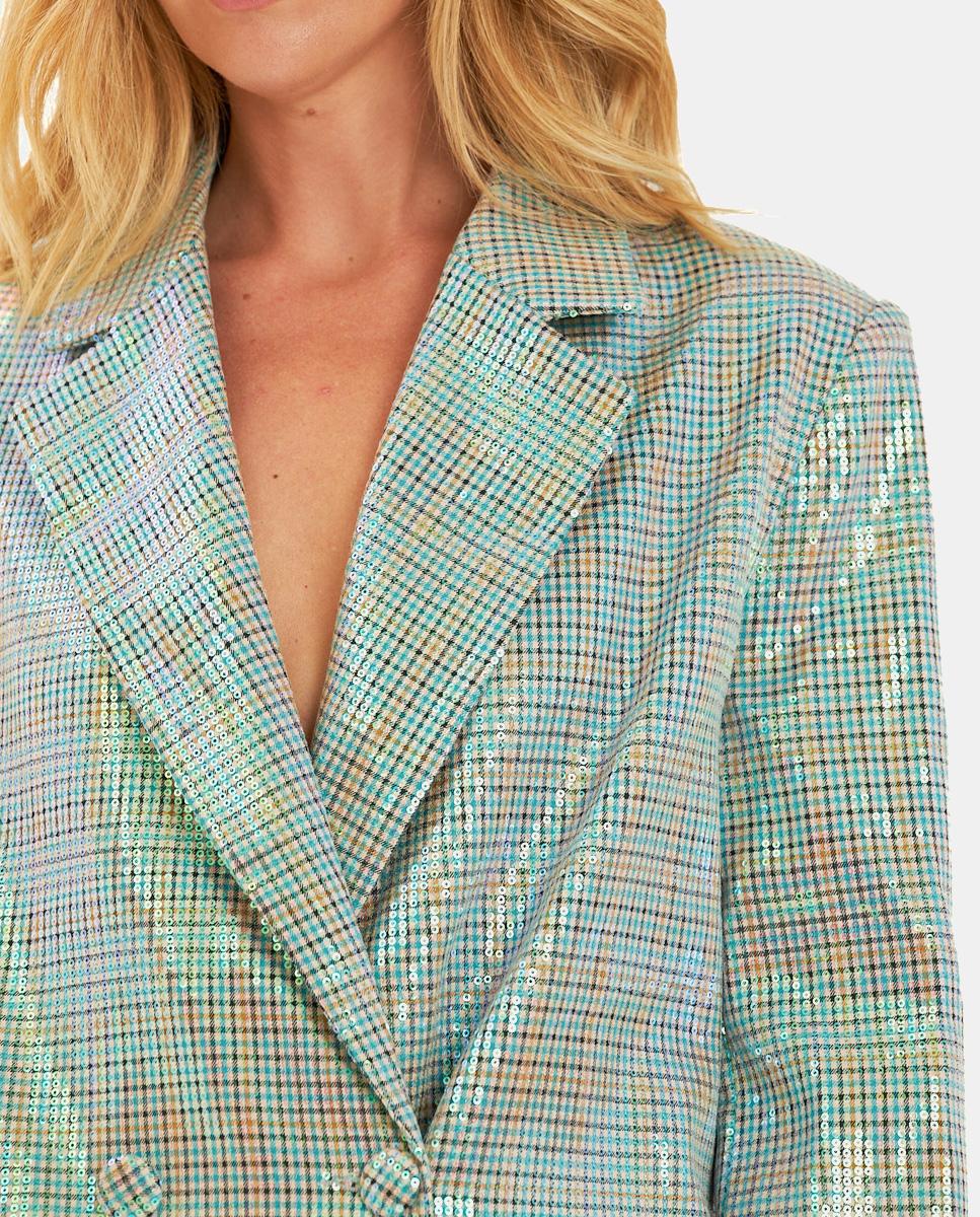 VESTE COUVERTE DE PAILLETTES