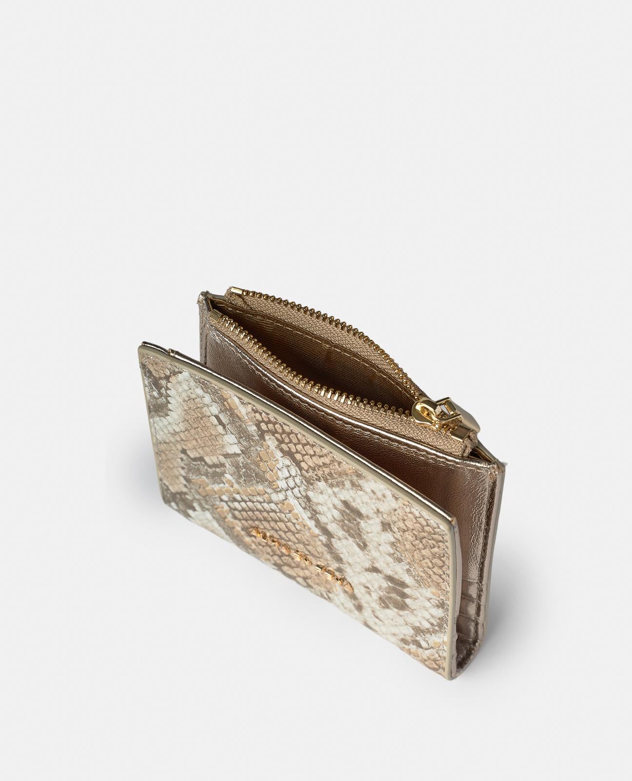 SQUARE ZIPPER WALLET