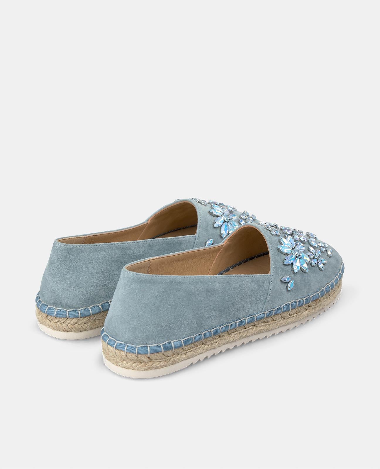 ESPADRILLE FLORES STRASS