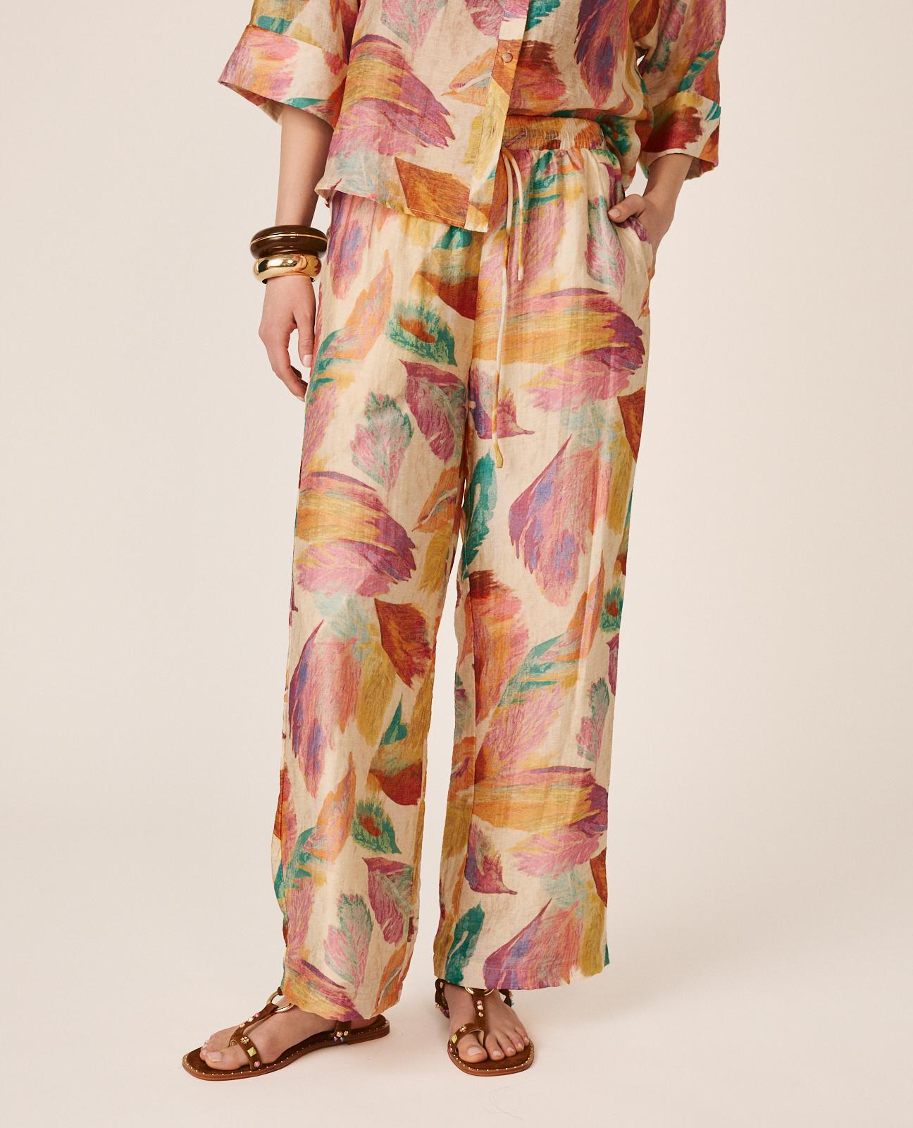 PANTALÓN LARGO LINO