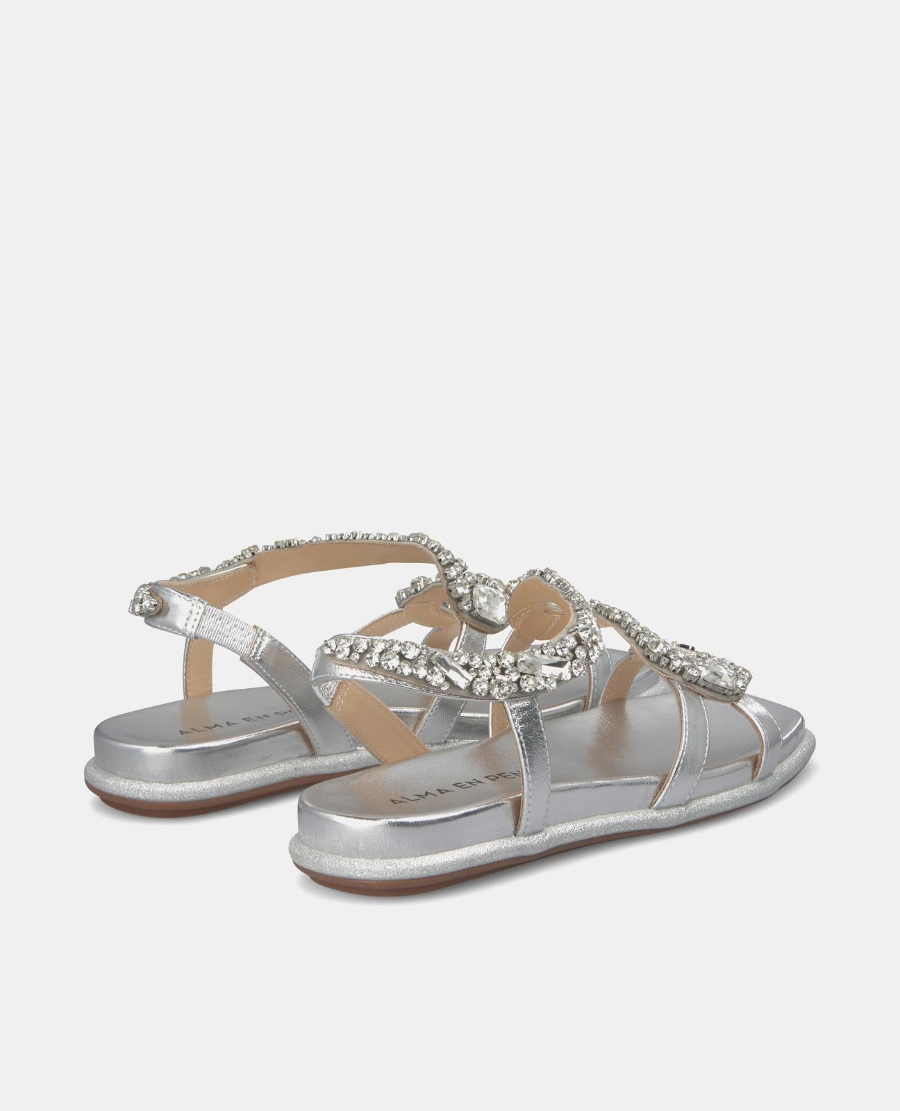 SANDAL WITH SNAKE STRAP