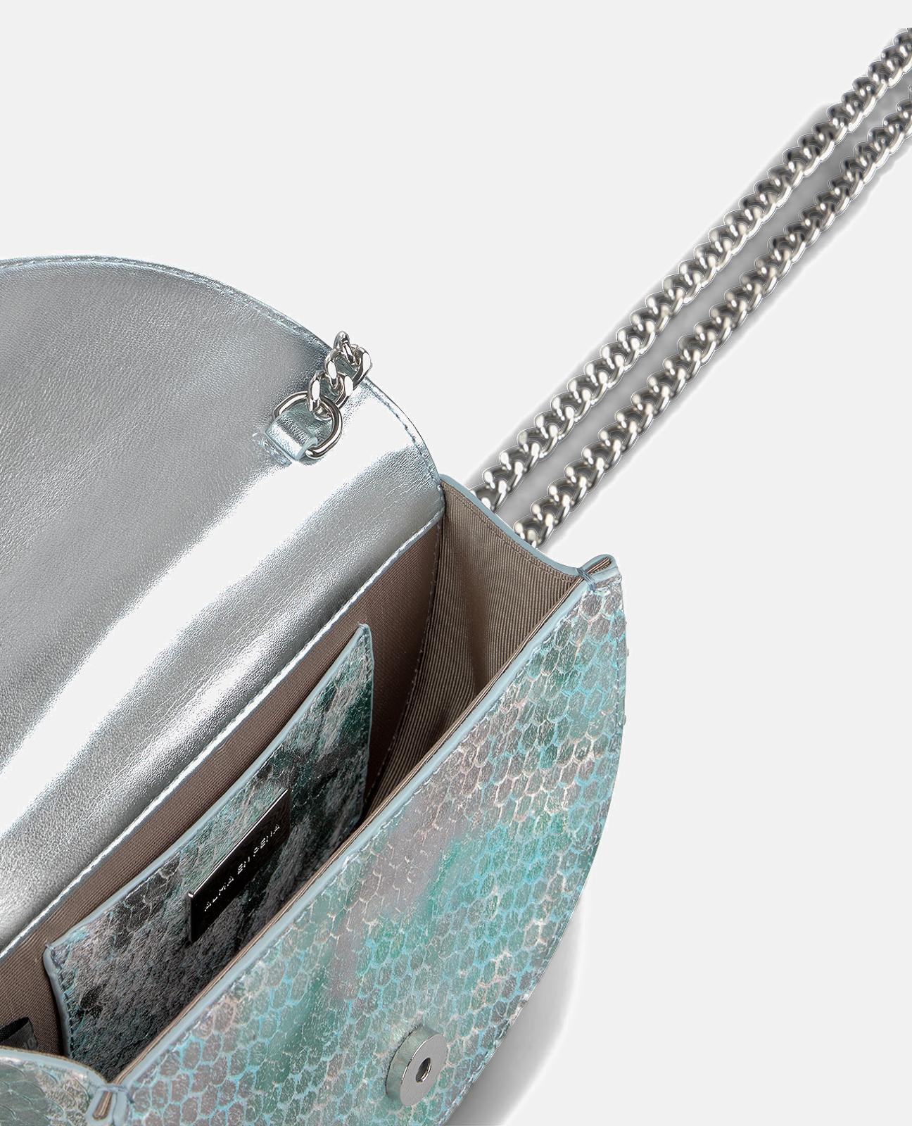JEWELED HALF MOON BAG