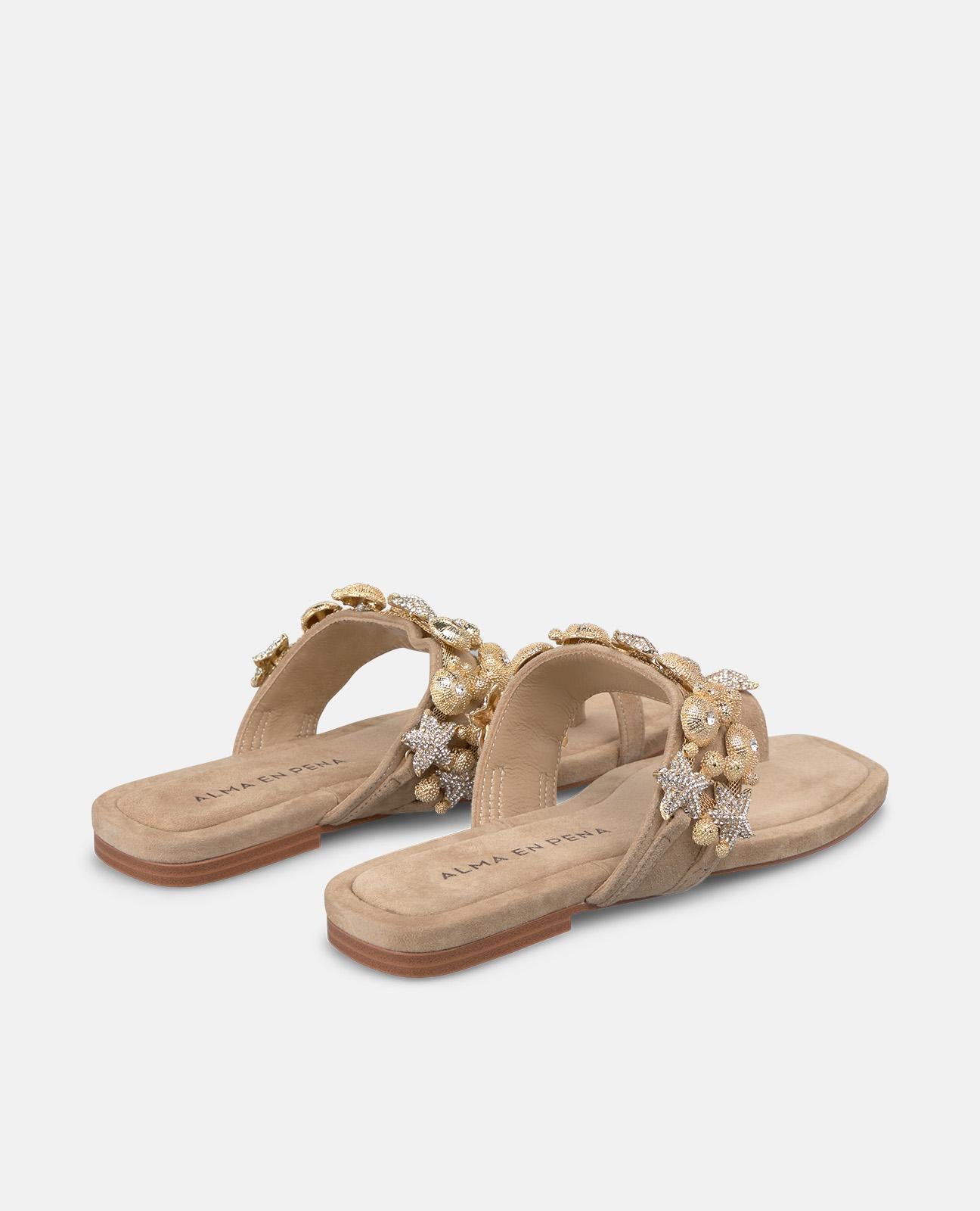 SANDALIA ABALORIOS ESTRELLAS