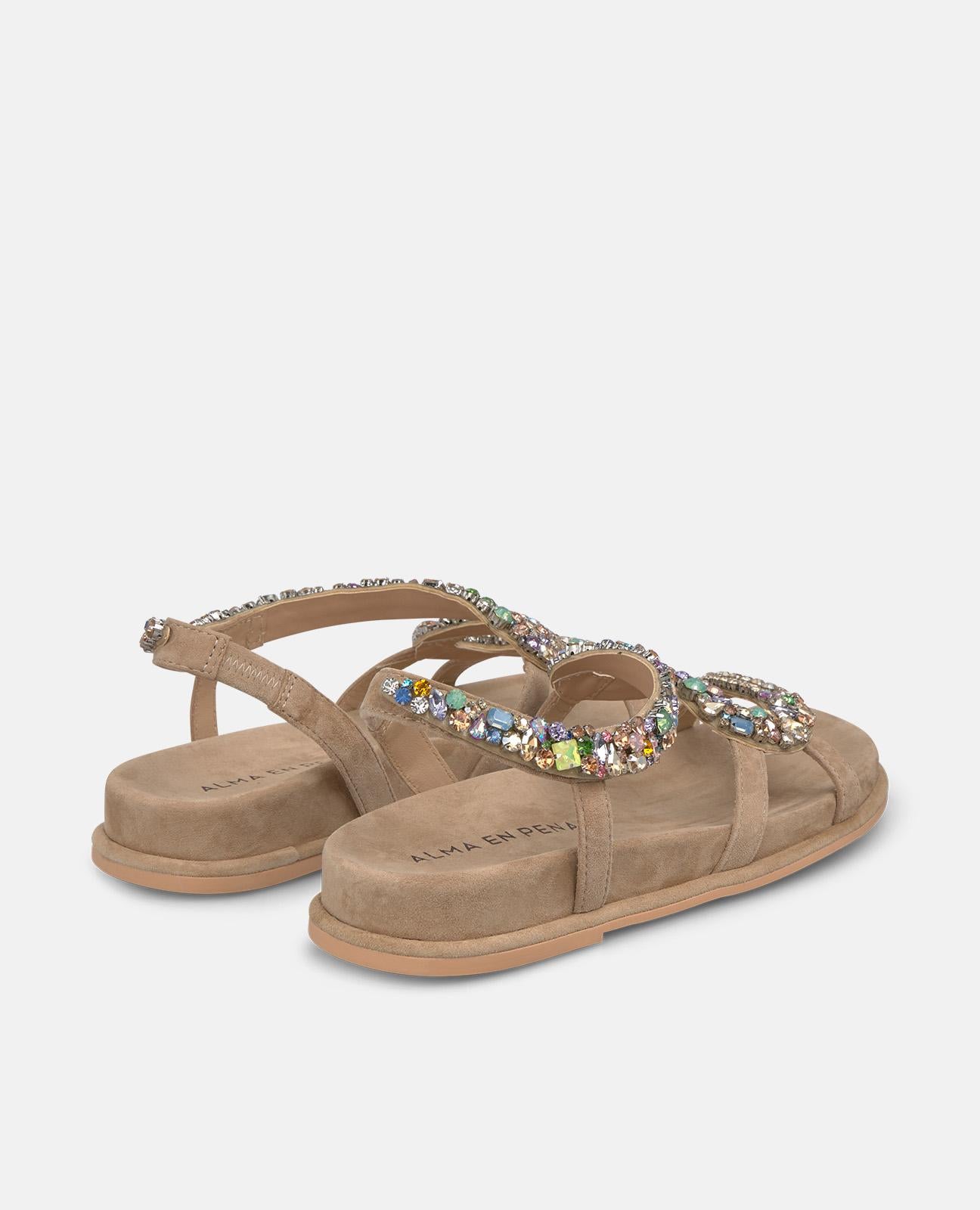 SANDÁLIA RASA DE COBRA