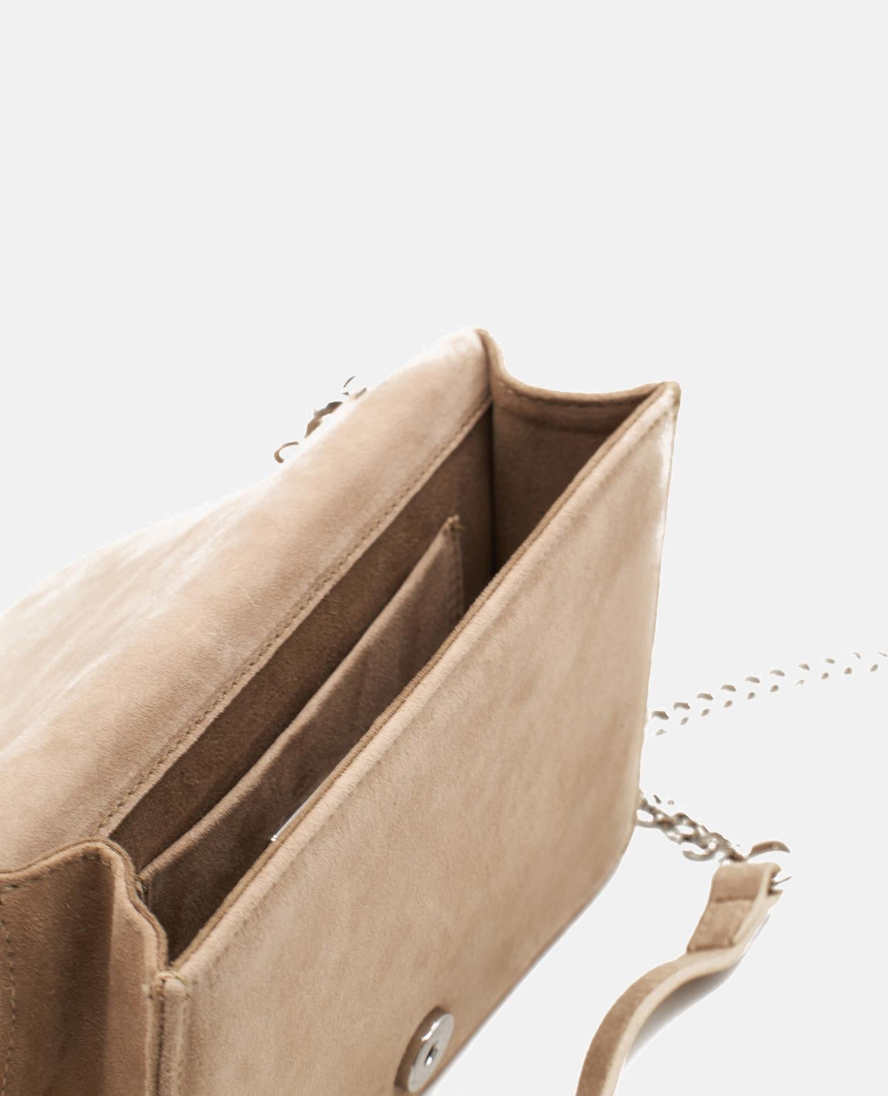 CLUTCH BAG WITH RHINESTONES