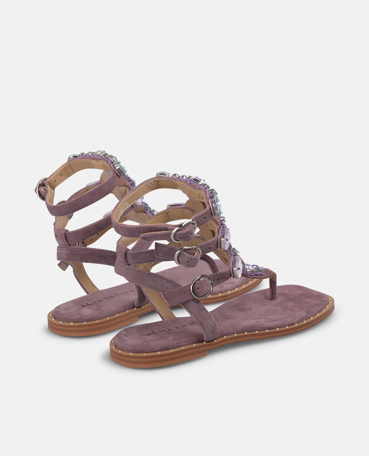 SANDALIA ESTILO GRIEGO JOYA