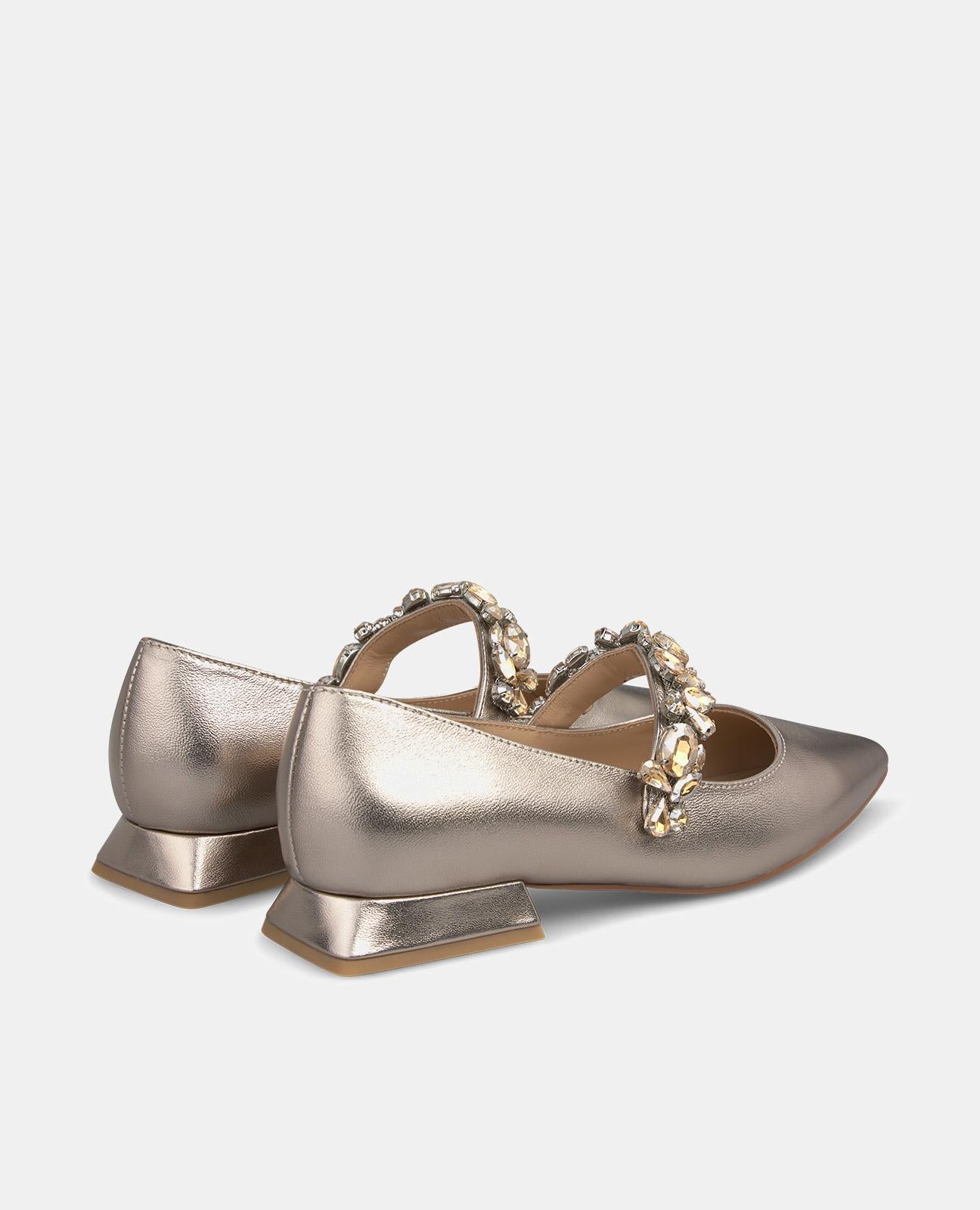 BALLERINE PLATE AVEC STRASS