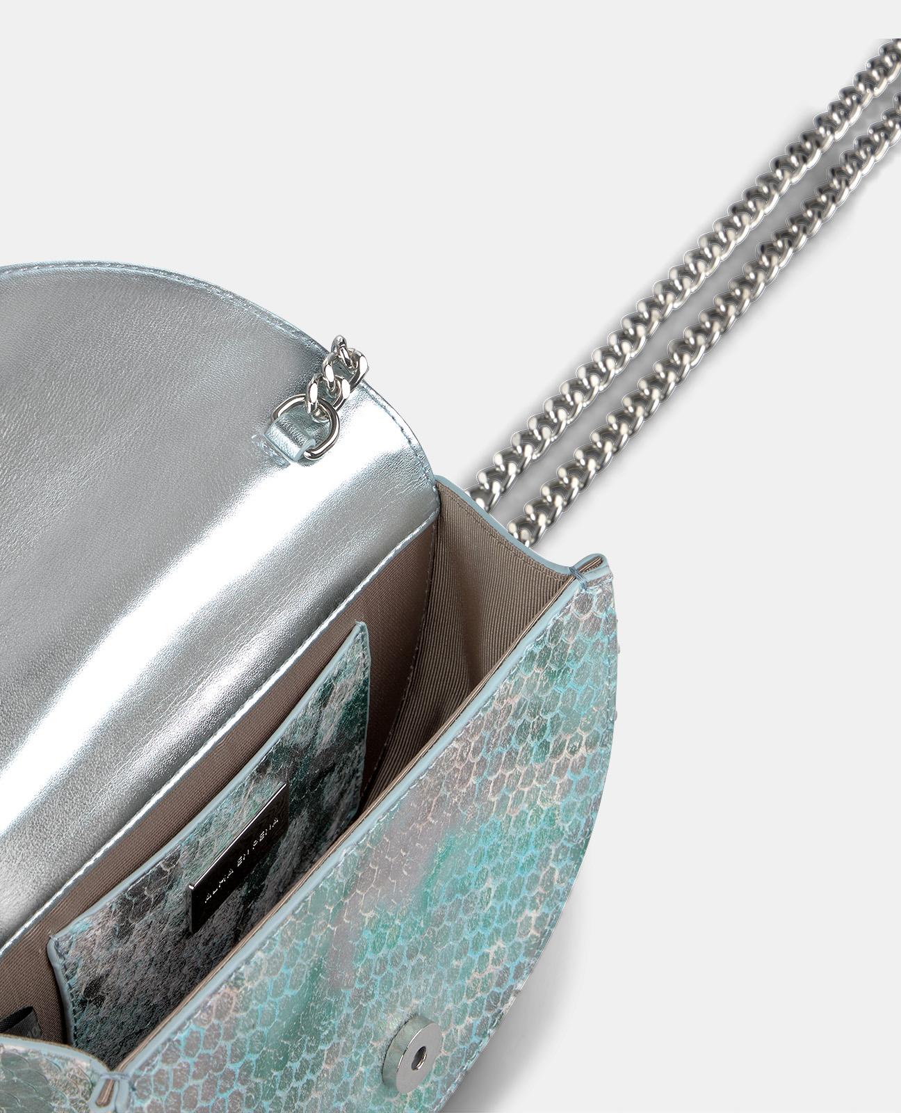 JEWELED HALF MOON BAG