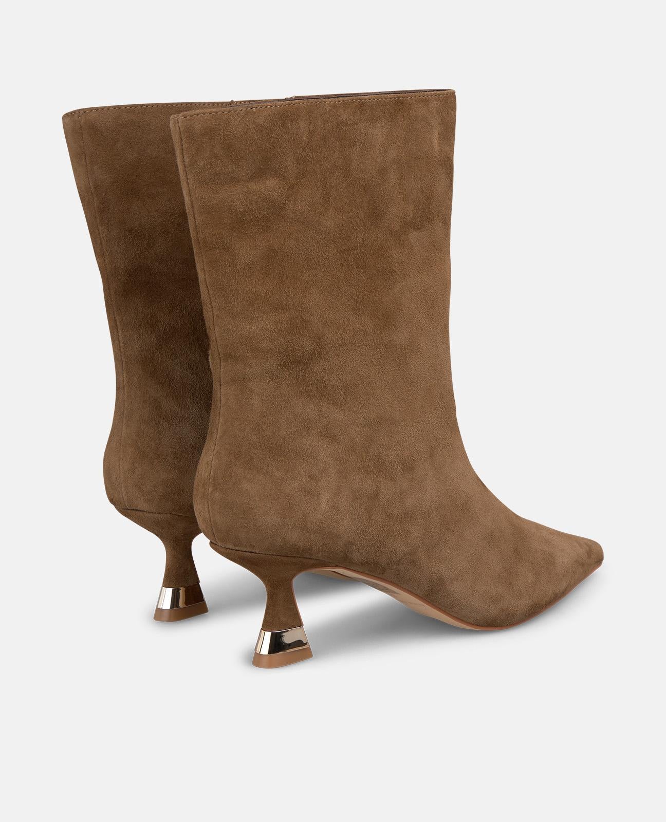 BOTÍN TACÓN METALIZADO