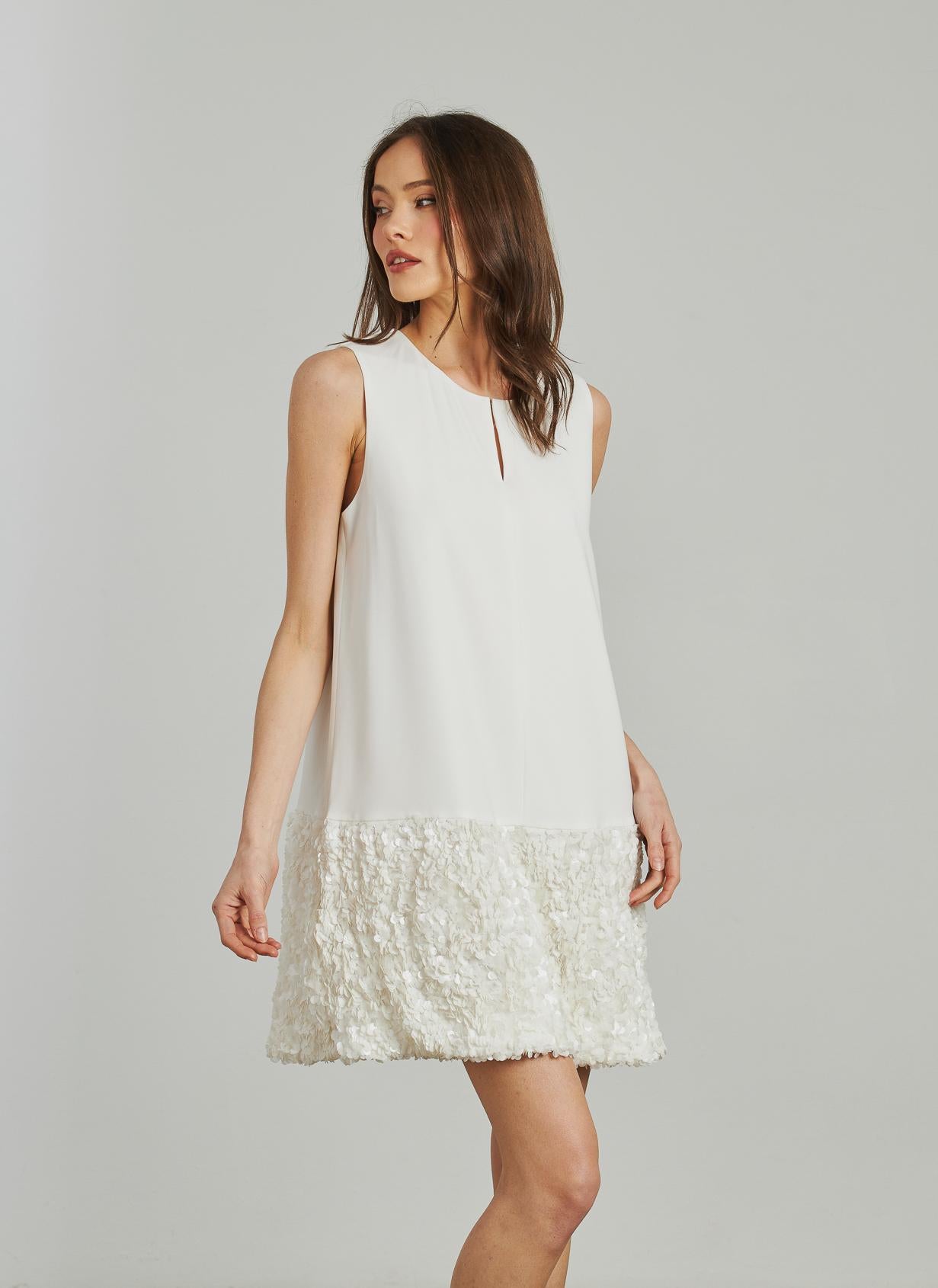 VESTIDO ESTRUCTURA COMBINADO