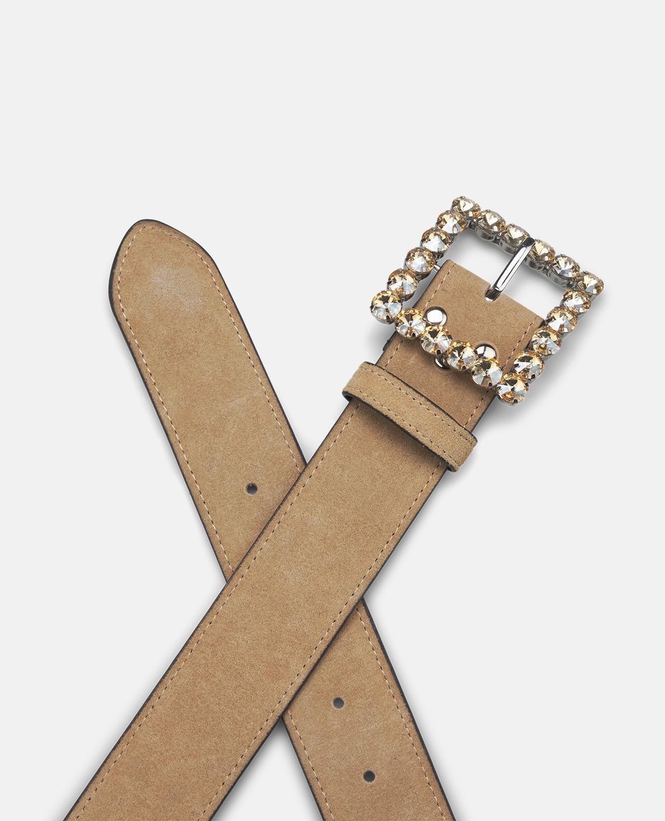 CEINTURE À BOUCLE PERLÉE