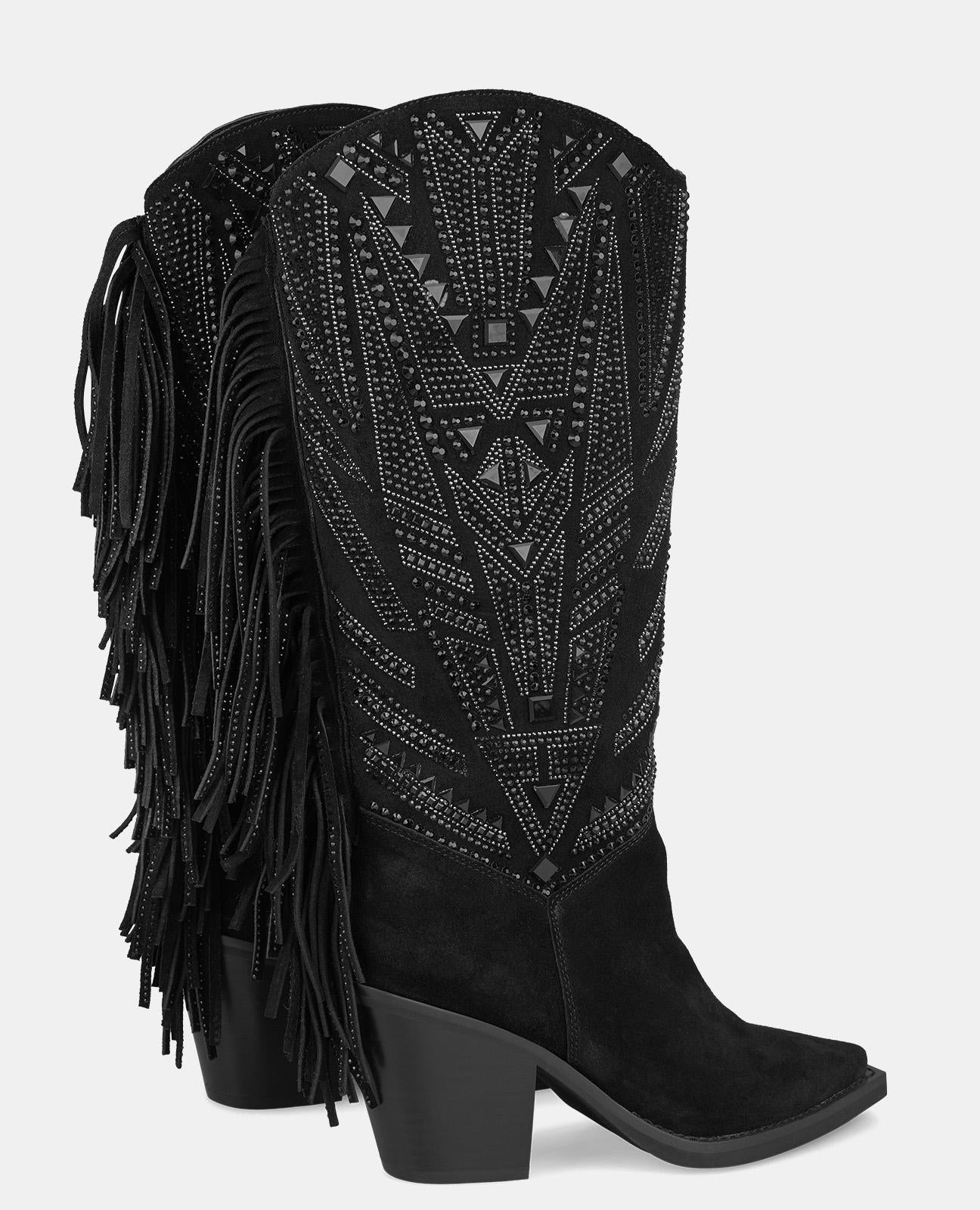 BOTTE AVEC FRANGES ARRIÈRE