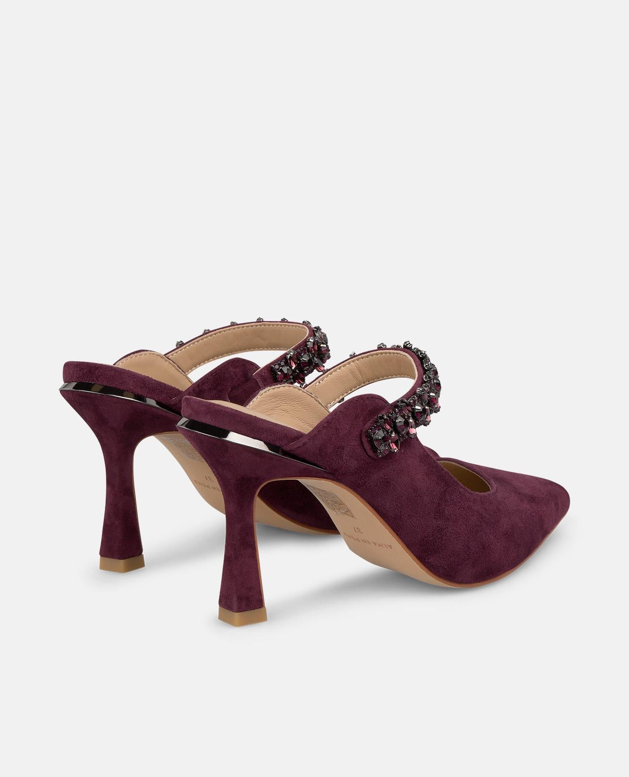 TALON AVEC BANDE DE STRASS