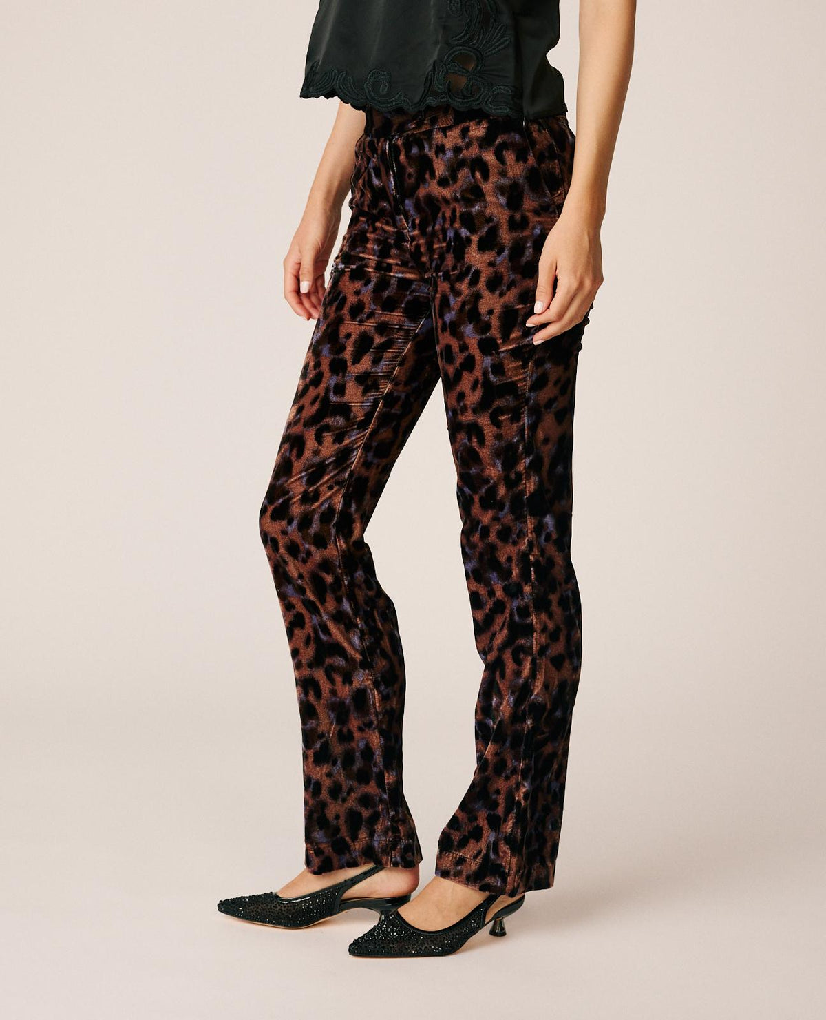 PANTALON LEOPARDO TERCIOPELO