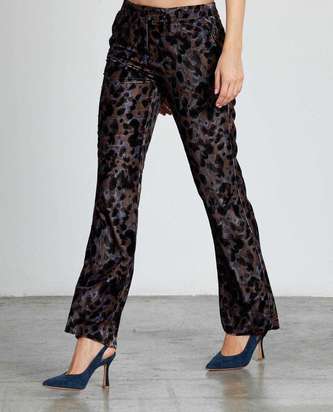 PANTALON LEOPARDO TERCIOPELO