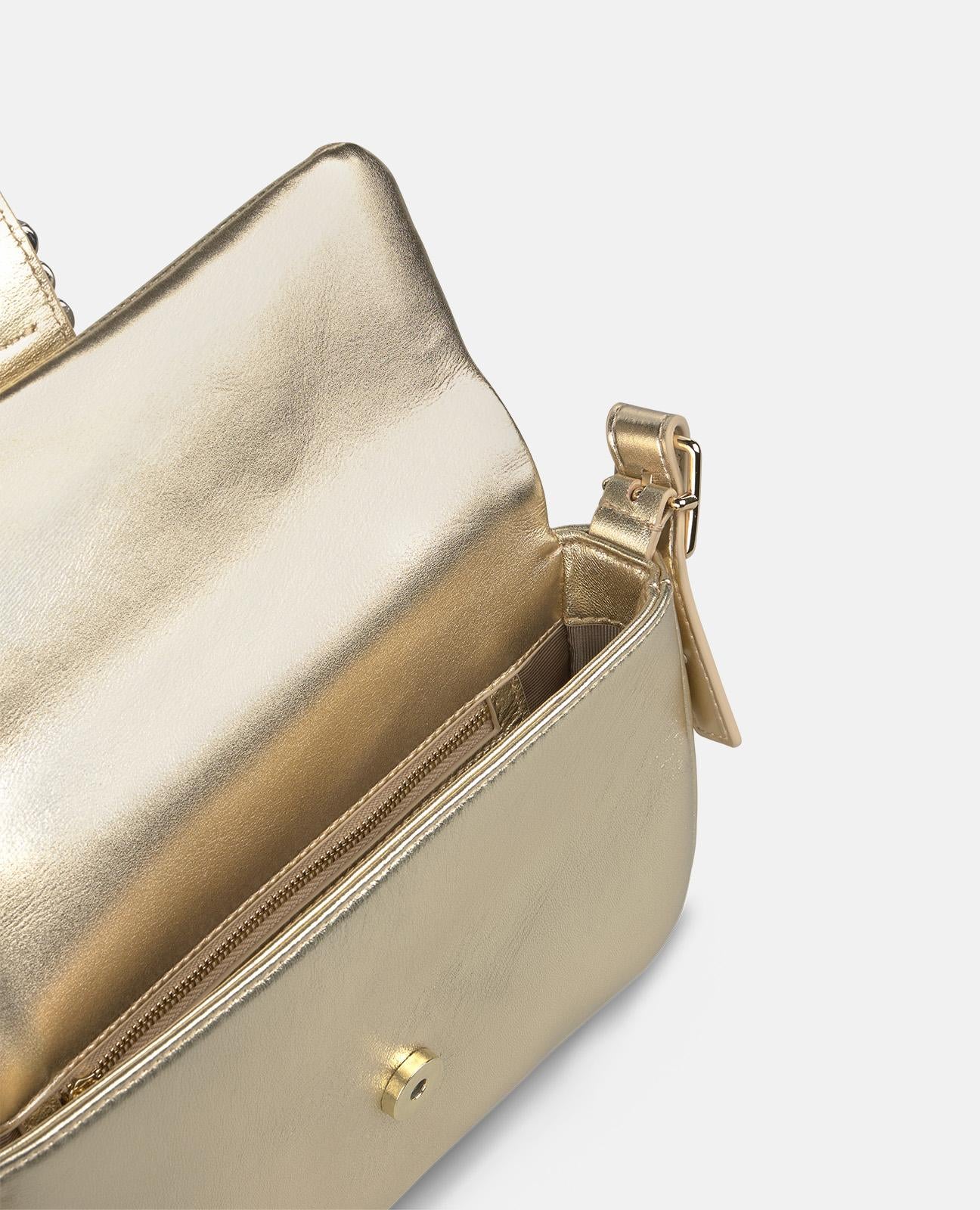 HANDTASCHE MIT QUADRATISCHEM ORNAMENT