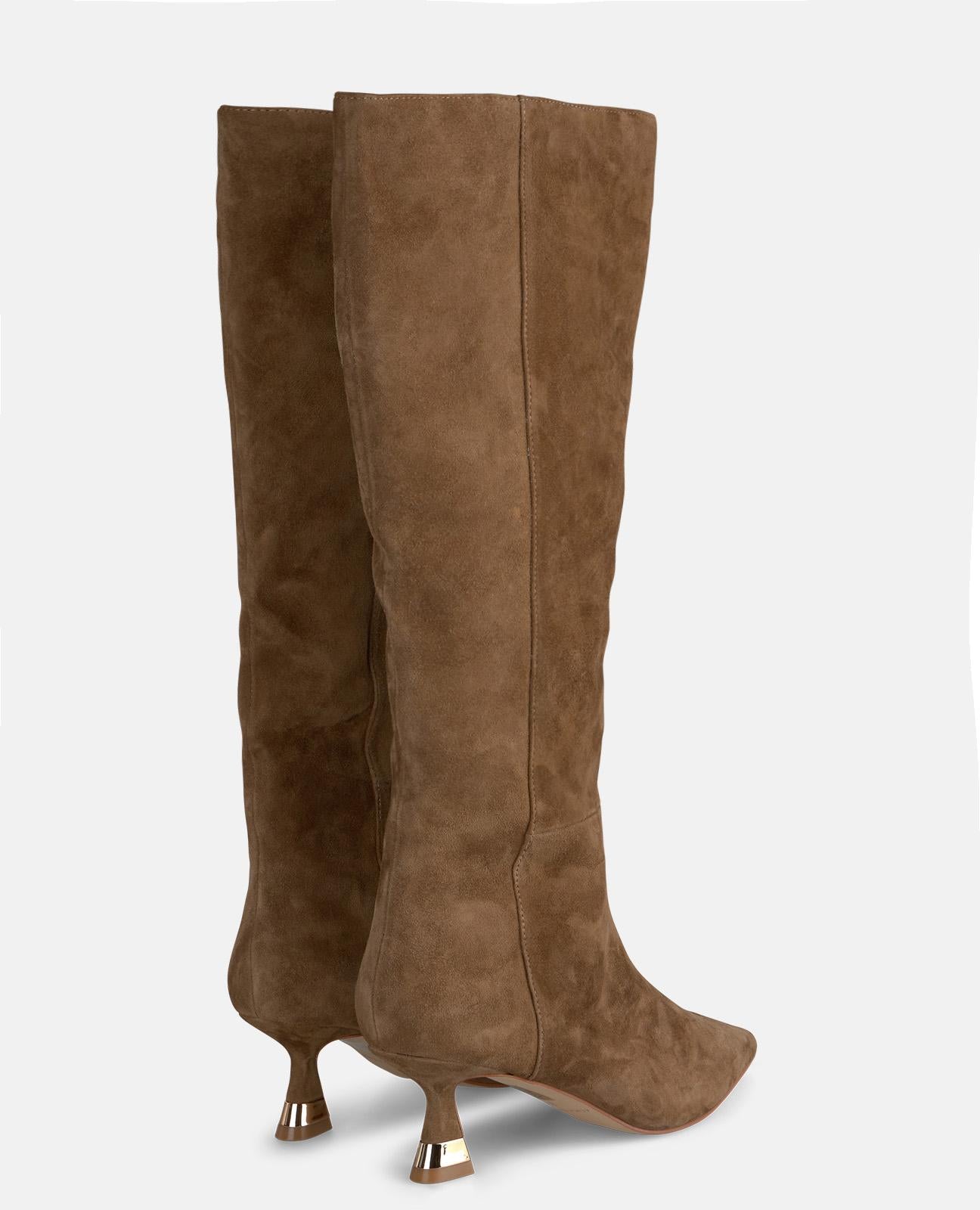 BOTA ALTA TACÓN MINI