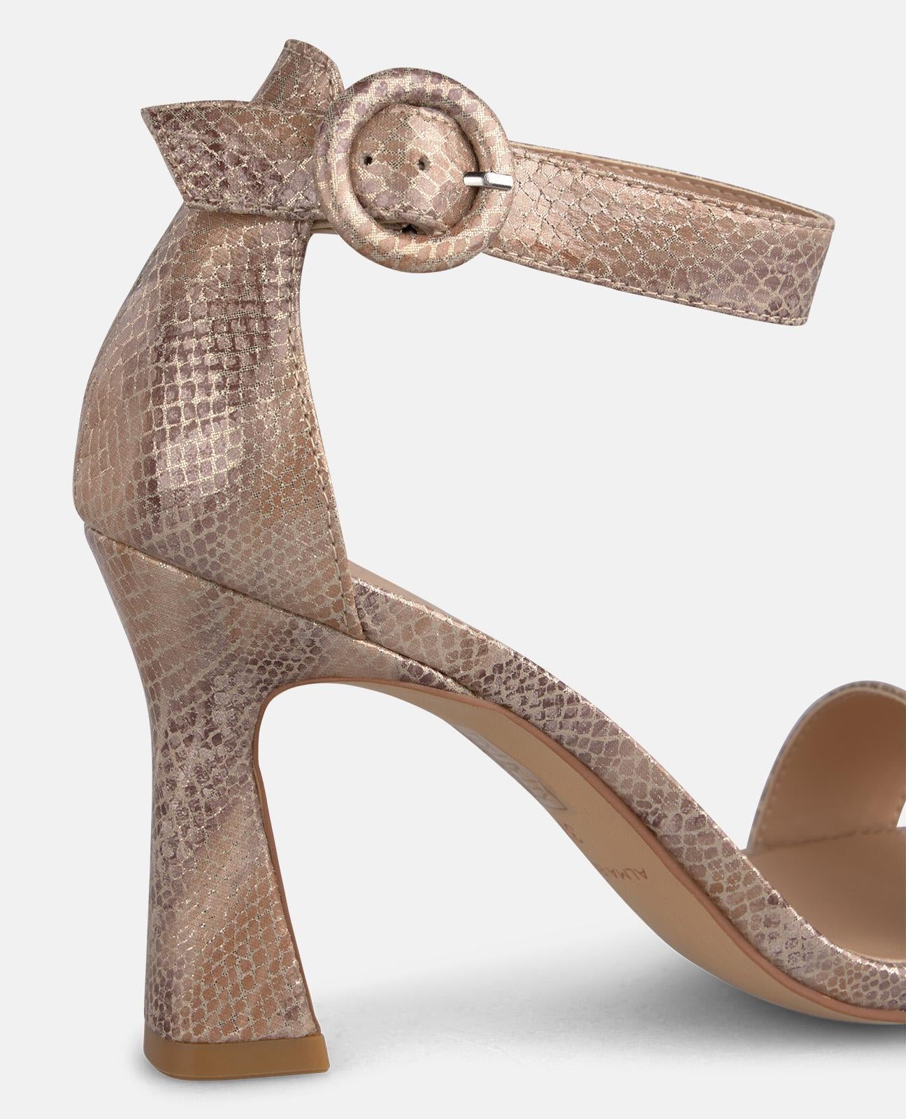 SANDALIA MEDIA TIRA AL TOBILLO