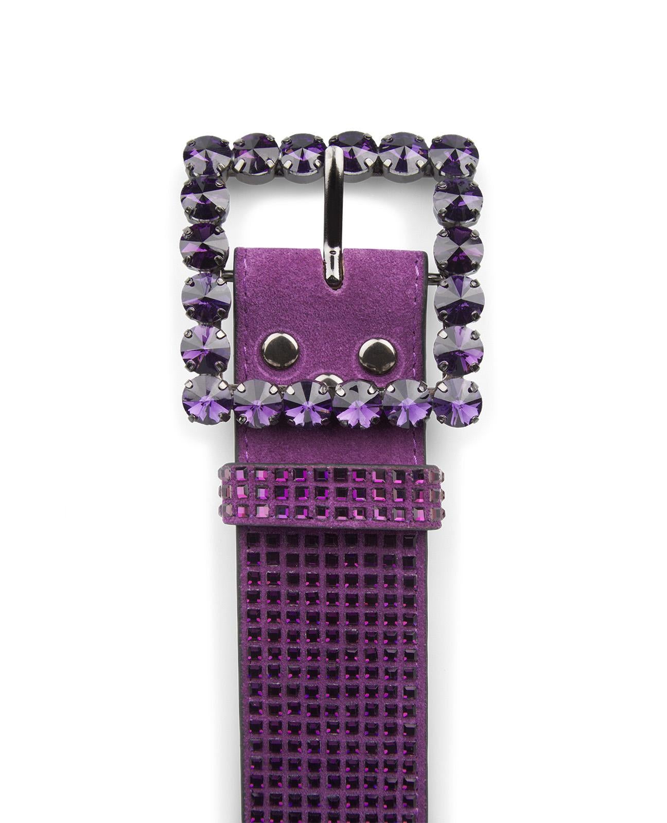 GÜRTEL MIT STRASSSTEINEN BESETZT