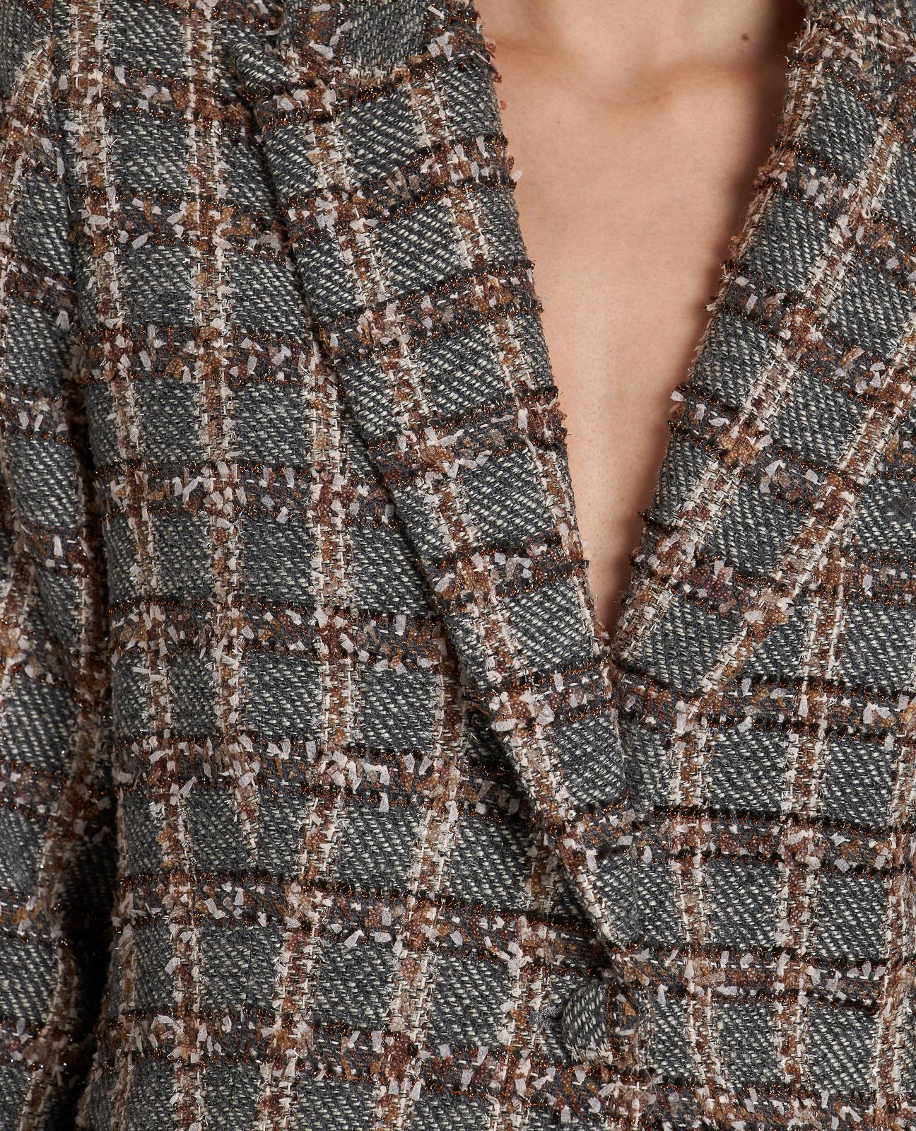 BLAZER CHECKERED STRUCTURE