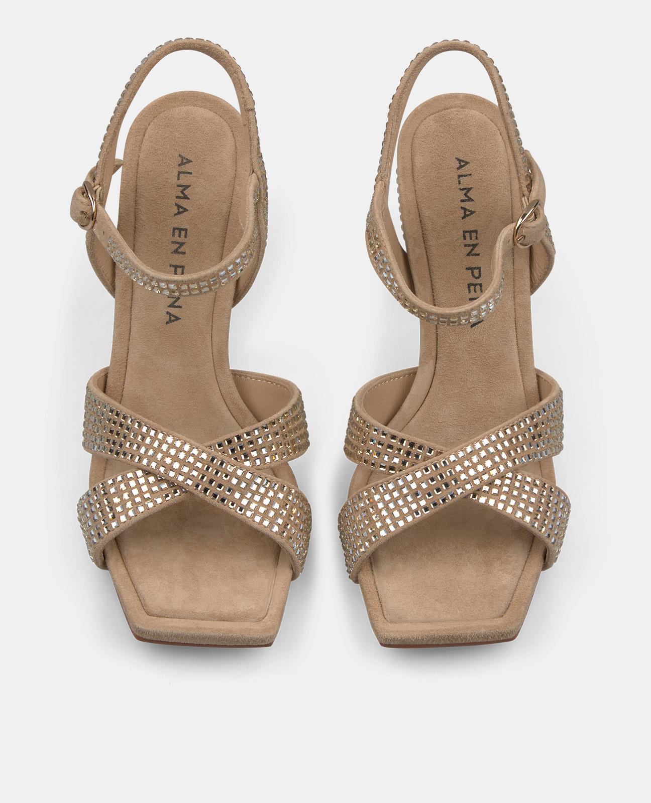 RHINESTONE SANDAL
