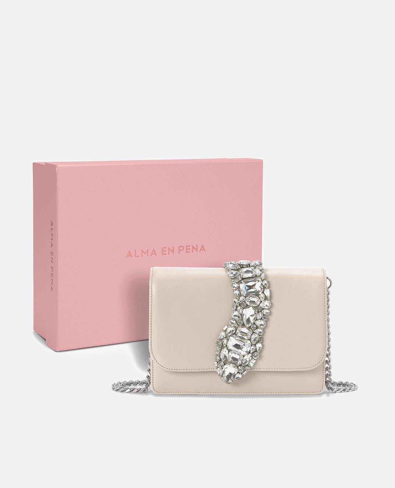 BOLSO BANDOLERA SOLAPA SERPIENTE