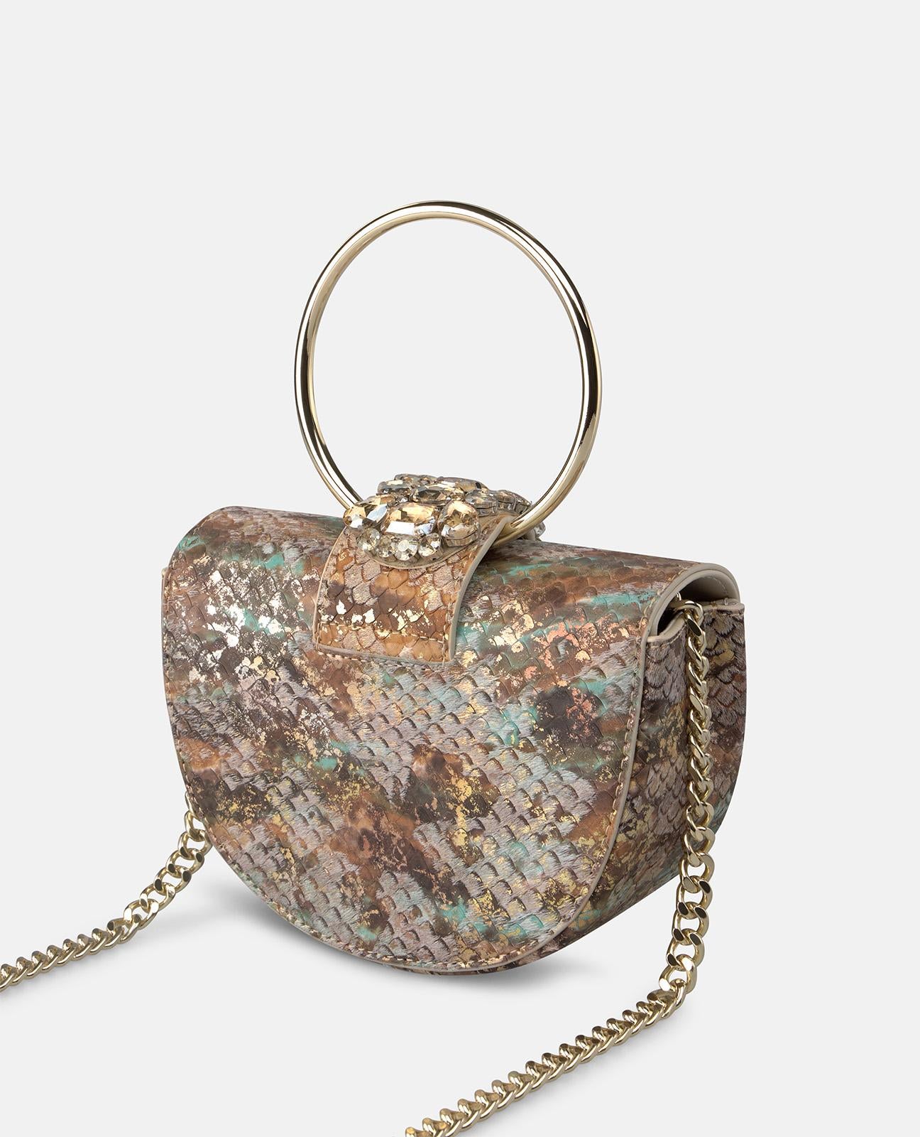SNAKE SHOULDER BAG