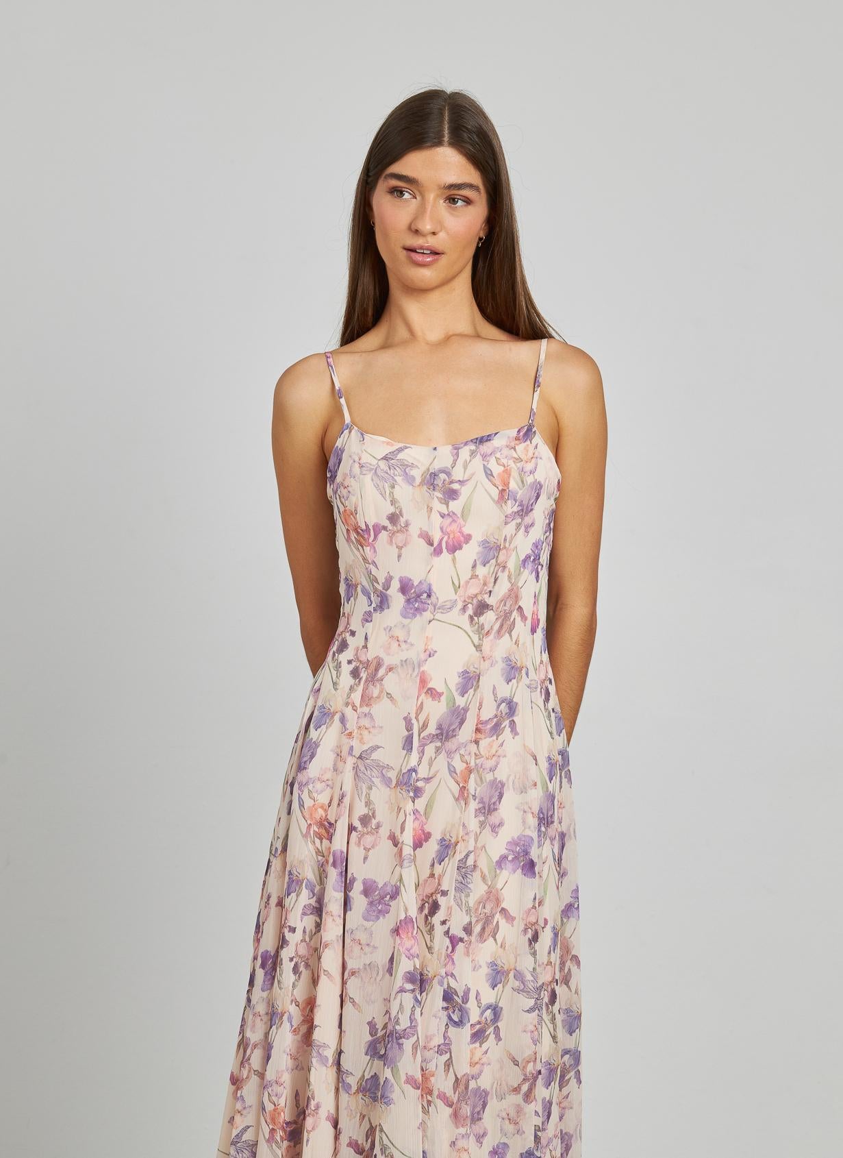 MIDI STRAPS DRESS