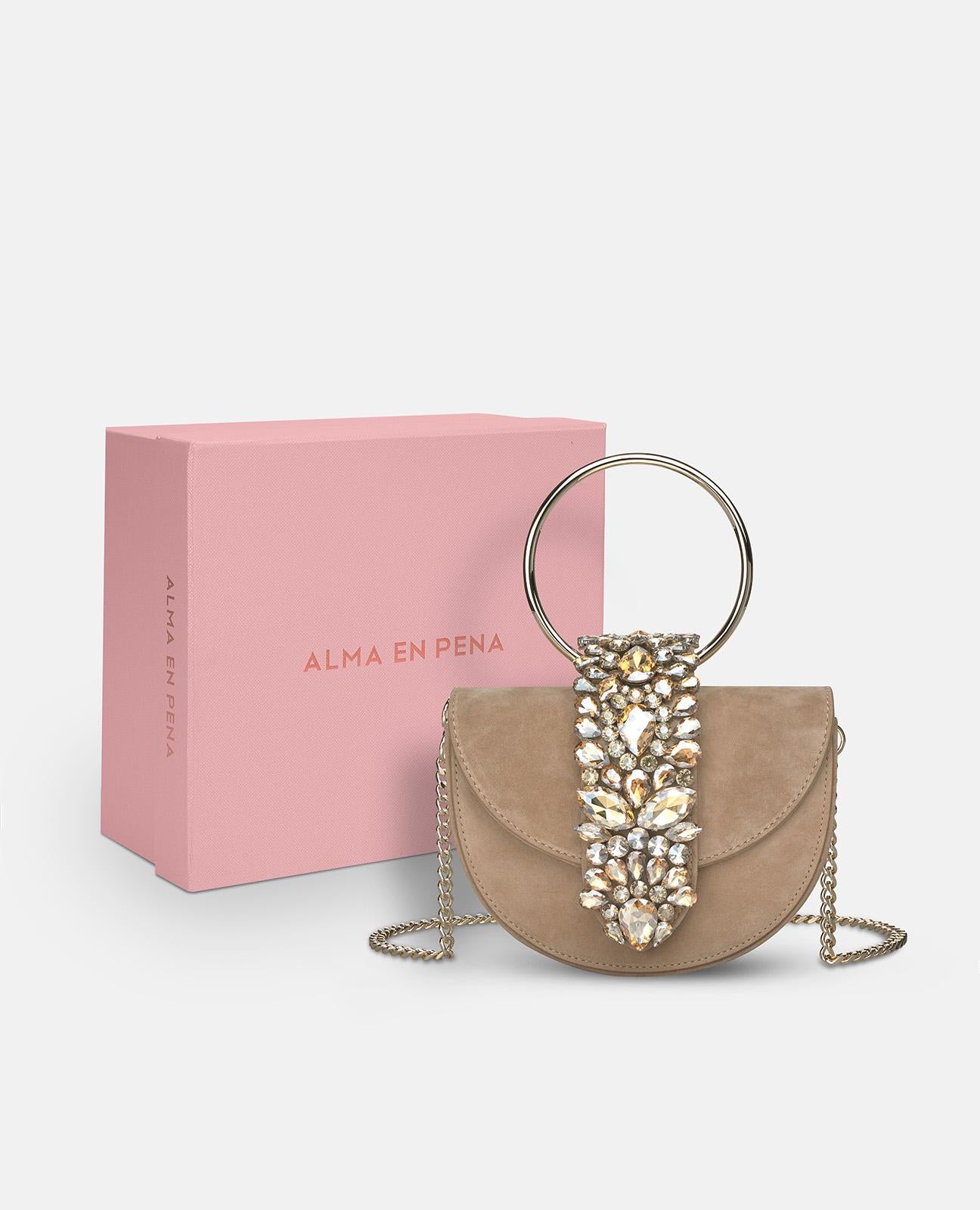 BOLSO MEDIA LUNA JOYA