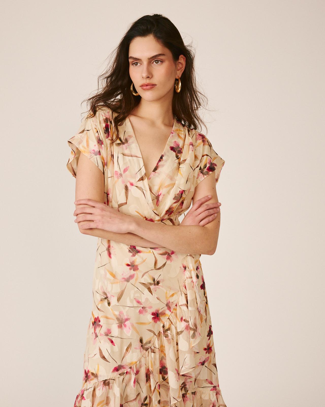 VESTIDO DE MANGA CURTA