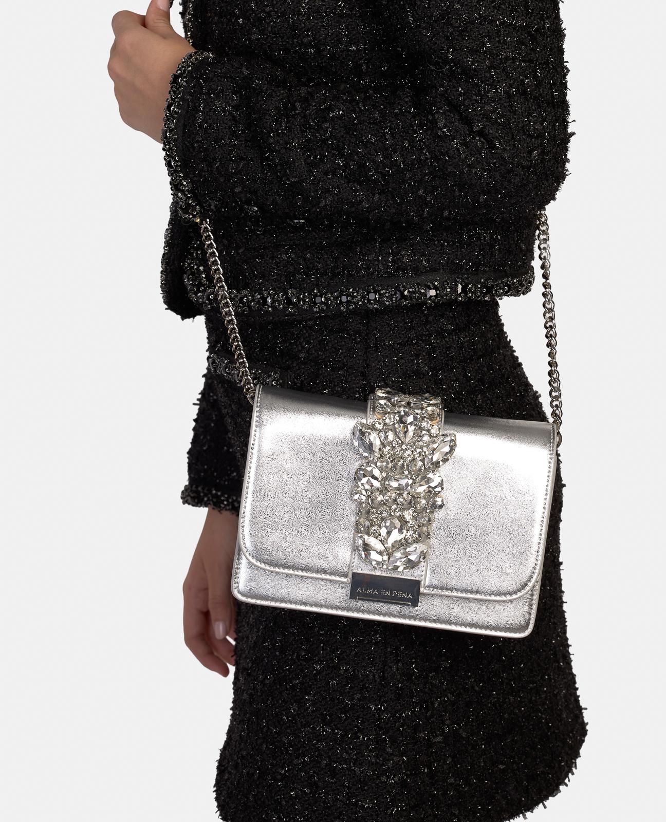 BOLSO TIPO CLUTCH PEDRERÍA