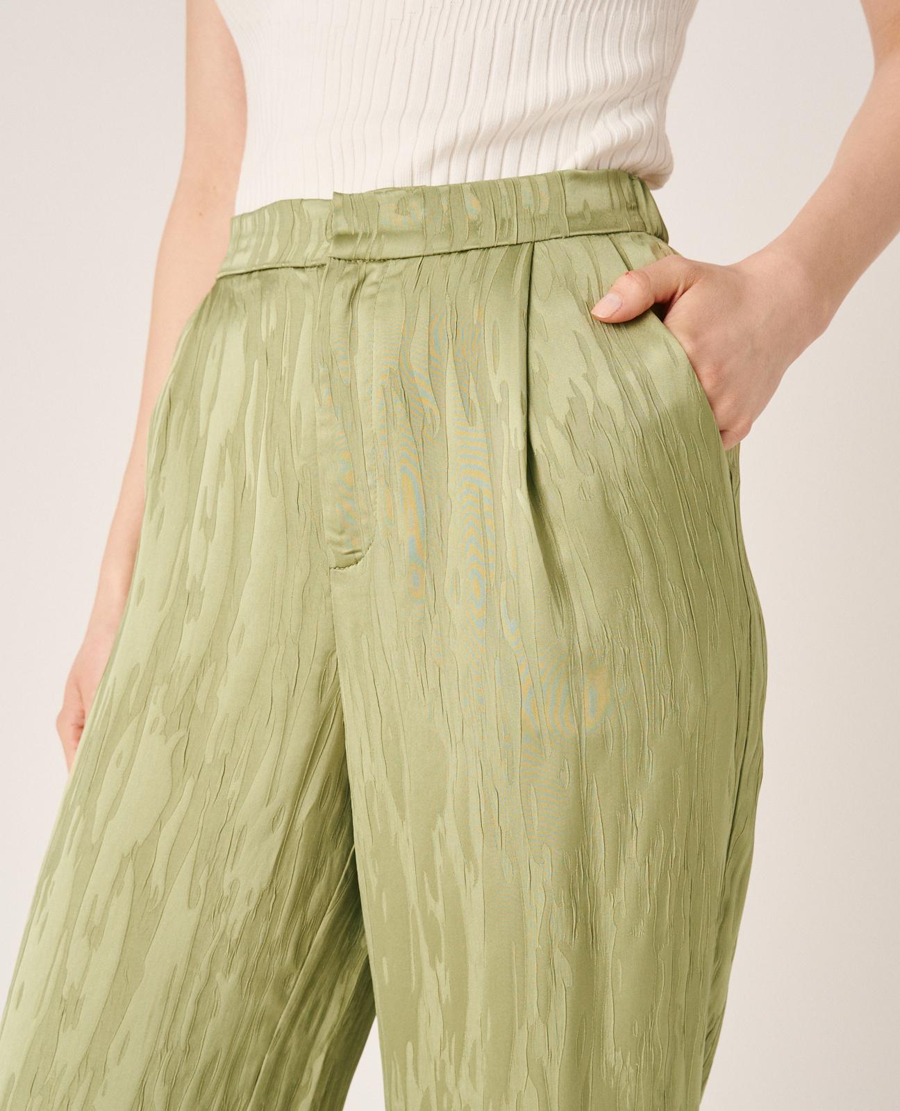 PANTALÓN TIRO ALTO TEXTURA