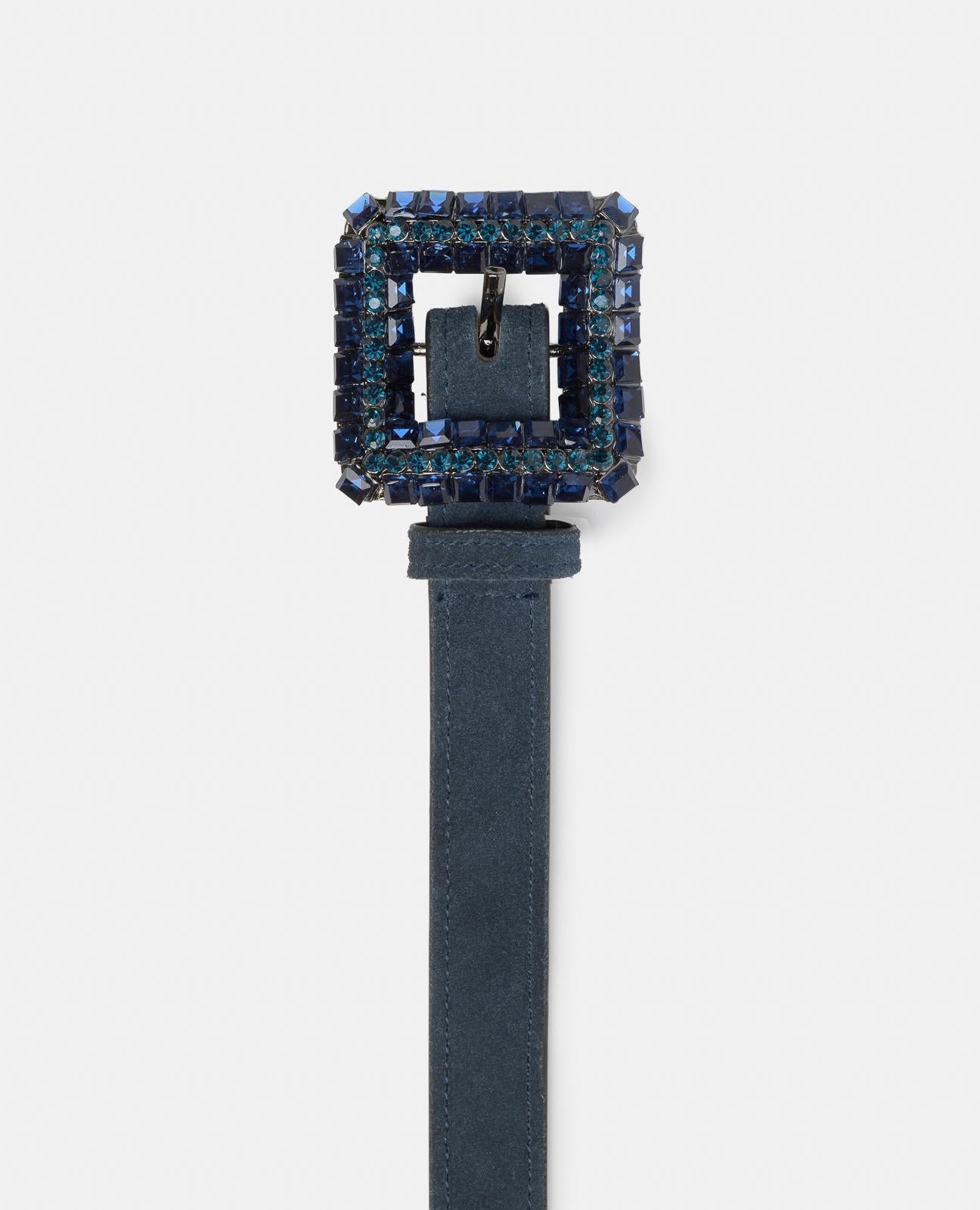 RHINESTONE BUCKLE BELT