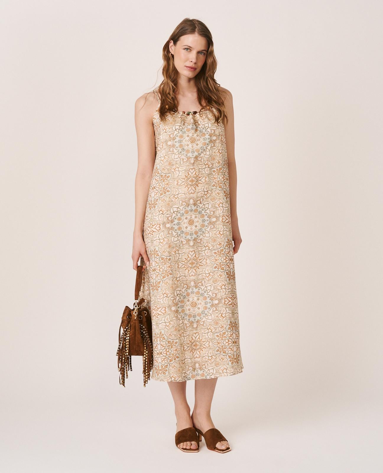 VESTIDO TIRANTES ESTAMPADO