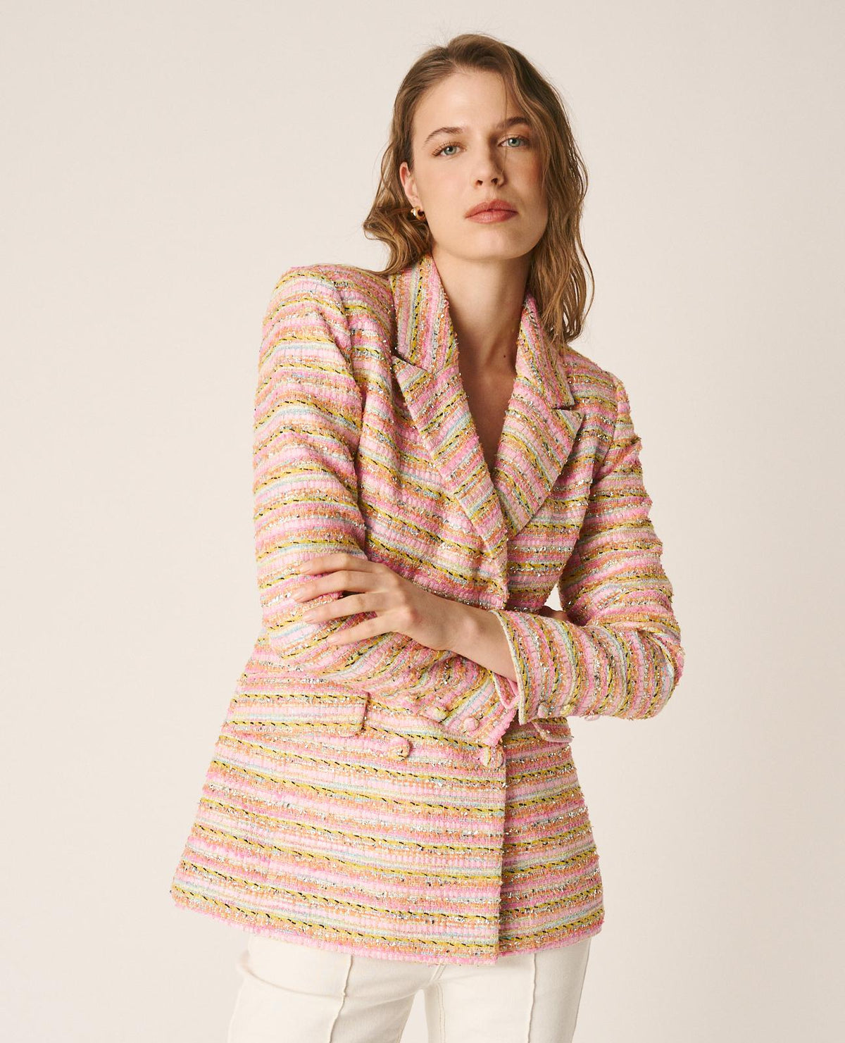 BLAZER DE RAYAS